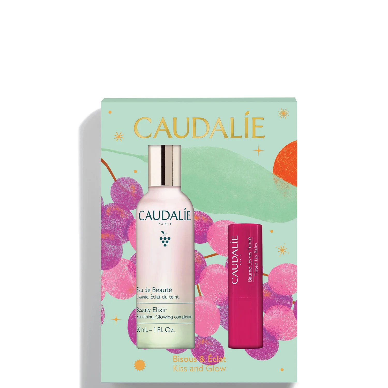 Caudalie Beauty Elixir & Tinted Lip Balm Duo (Worth 27)
