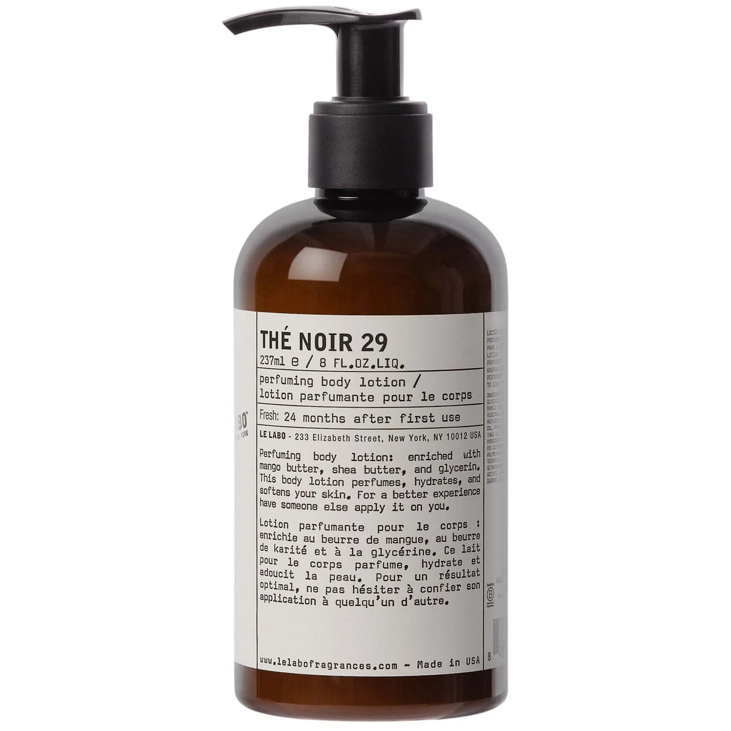 Le Labo The Noir 29 Perfuming Body Lotion 237ml