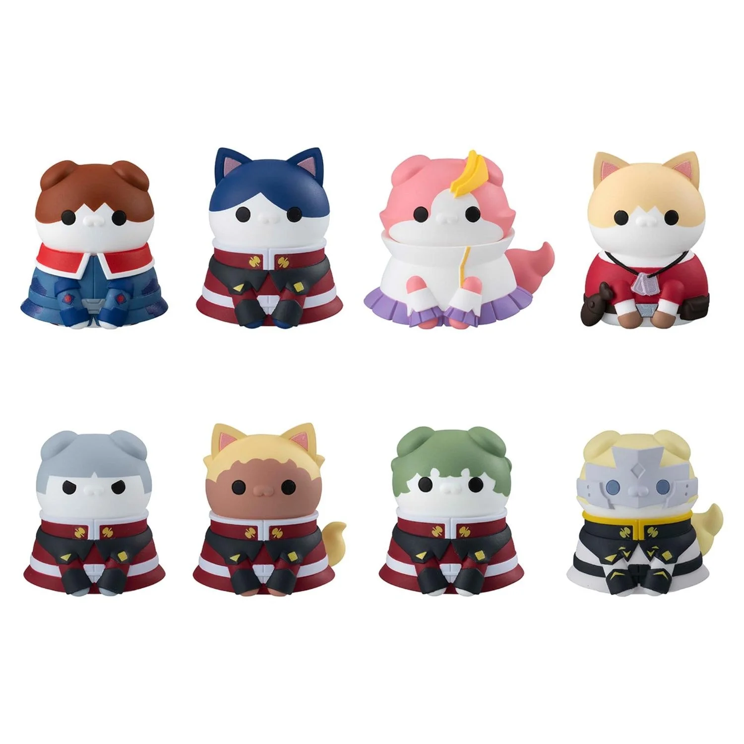 Mobile Suit Gundam SEED Mega Cat Project Mini Figures Nyandam SEED Cats in Disguise Blind