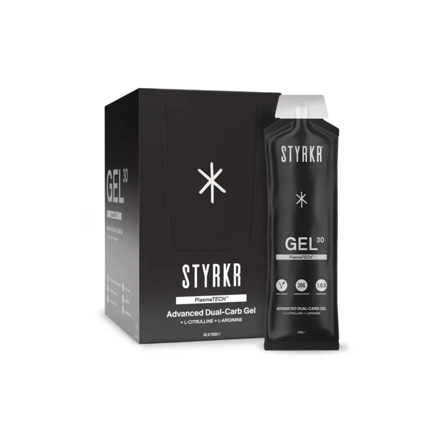 STYRKR GEL30 Dual-Carb Energy Gel - 12 x 60ml