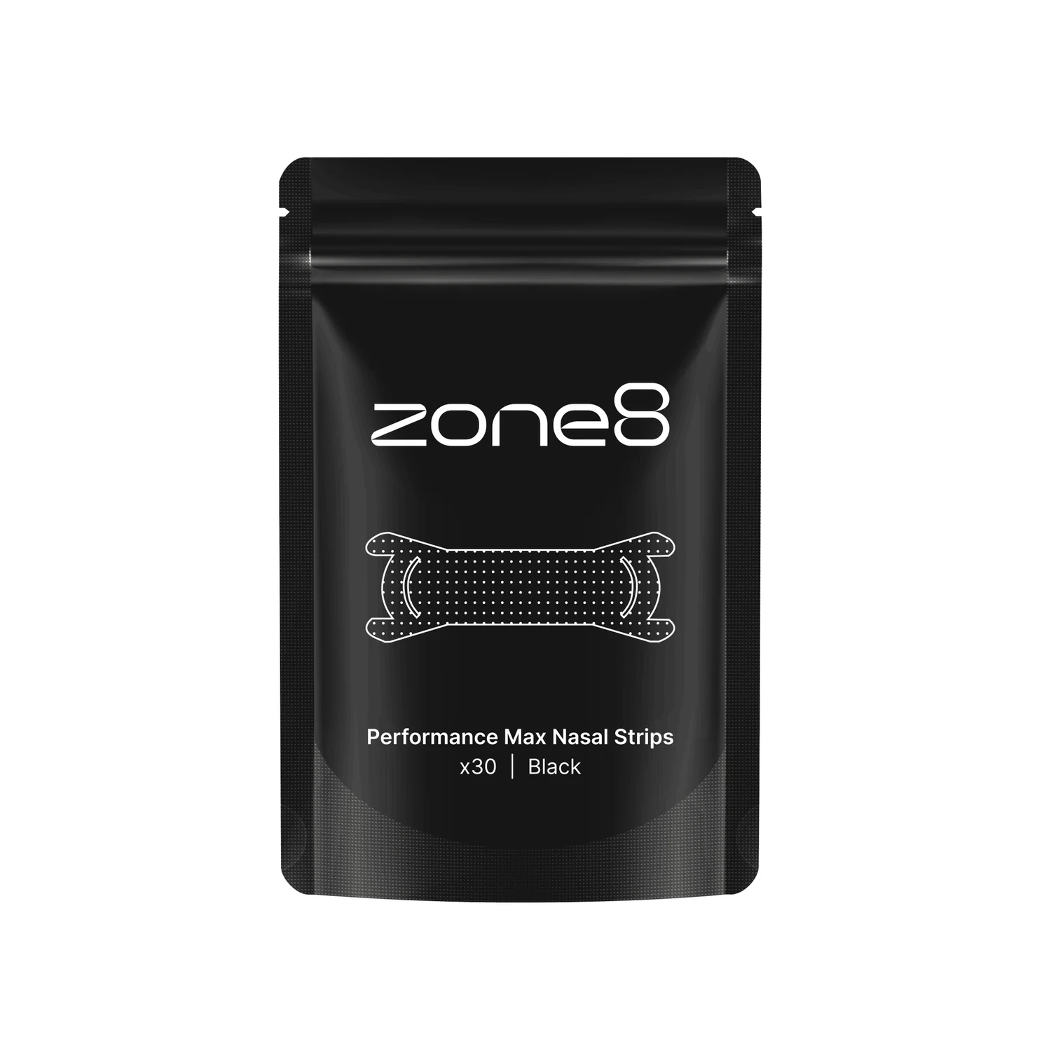 Zone8 Performance Max Nasal Strips - Black