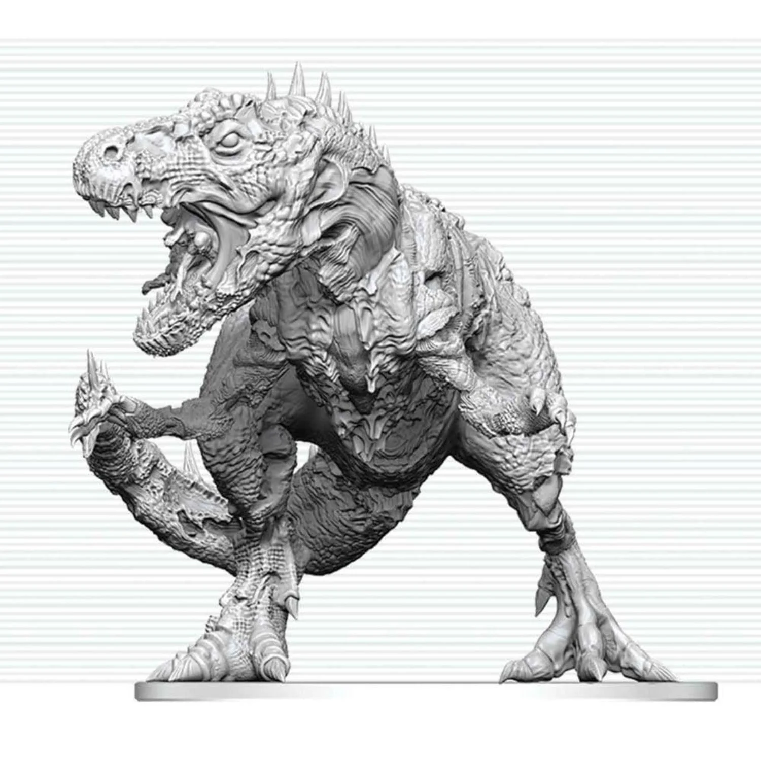 Dungeons & Dragons Nolzur's Marvelous Miniatures Unpainted Miniature Tyrannosaurus Zombie