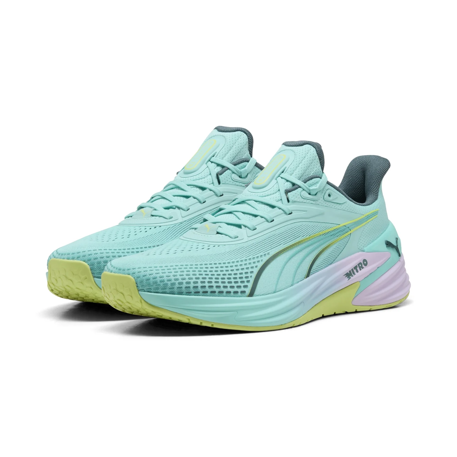 PUMA X HYROX Men's Activate Nitro Trainers - Intense Mint/Light Lavender