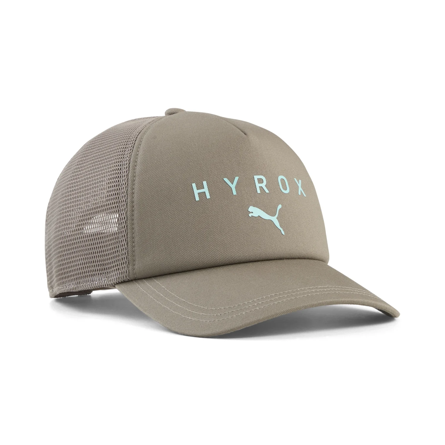 PUMA X HYROX Trucker Cap - Mouse Gray - One Size