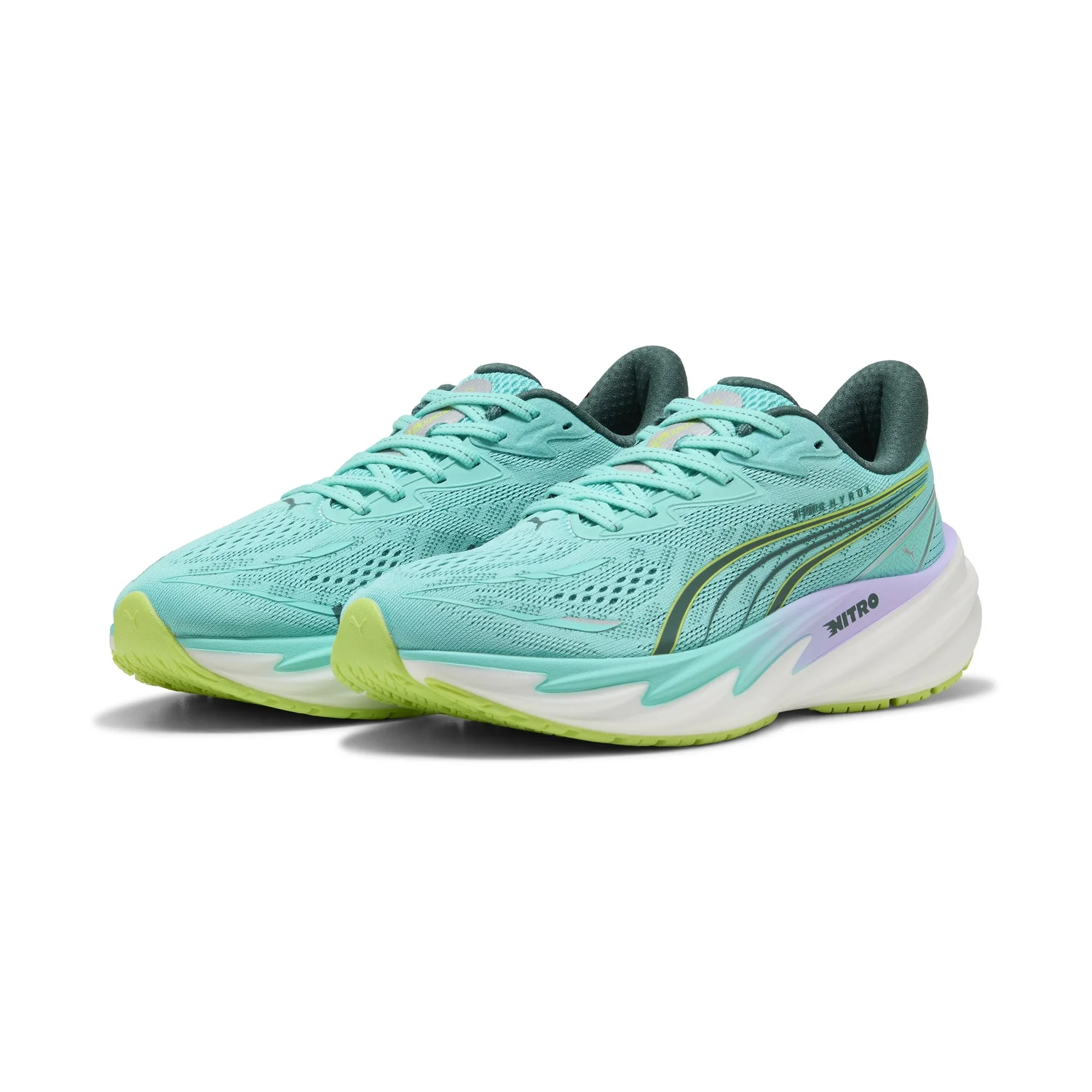 PUMA X HYROX Women's Velocity Nitro 5 Trainers - Intense Mint/Light Lavender