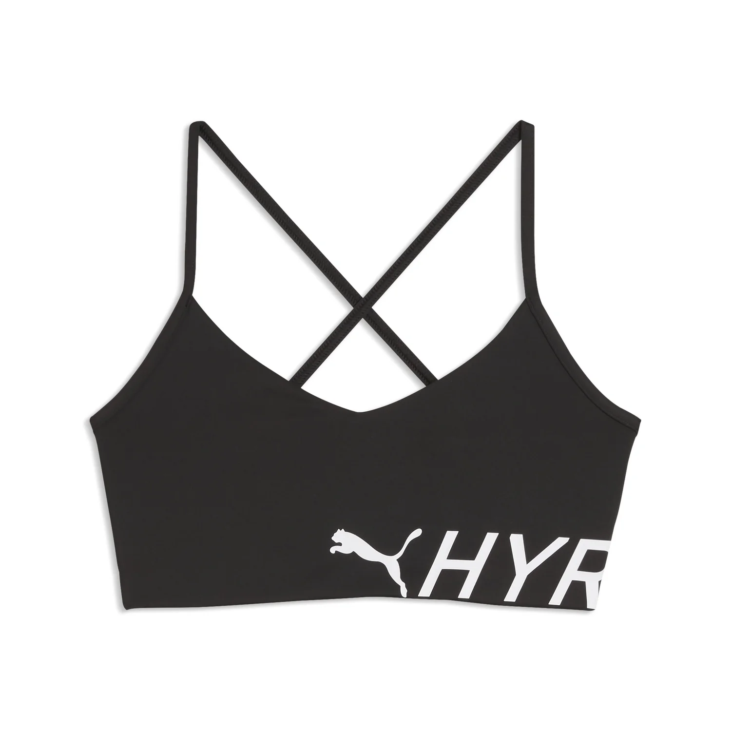 PUMA X HYROX Women's Strappy Powermode Bra - Puma Black