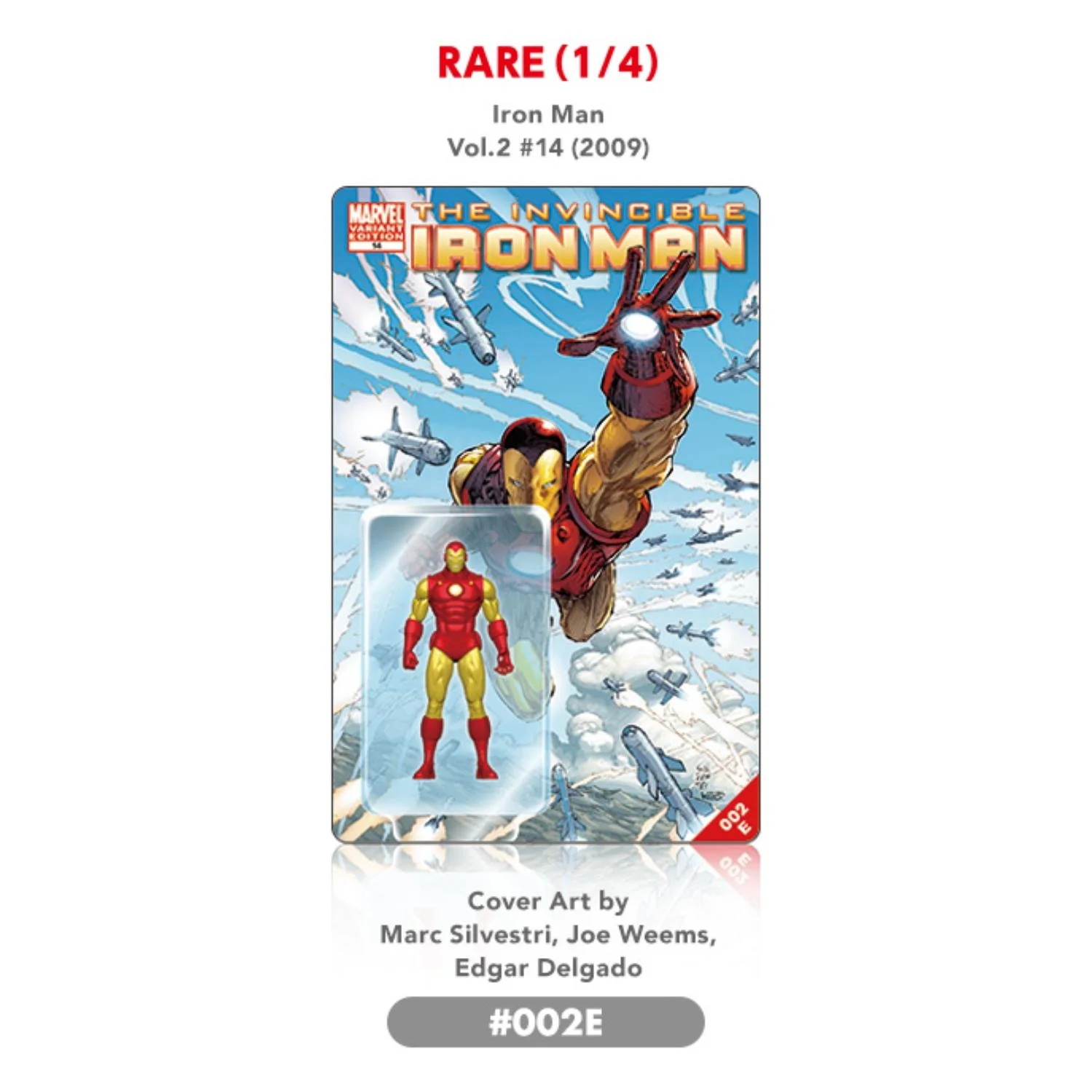 Hot-Toys-Pocket Cover Marvel 002E Iron Man Mk4