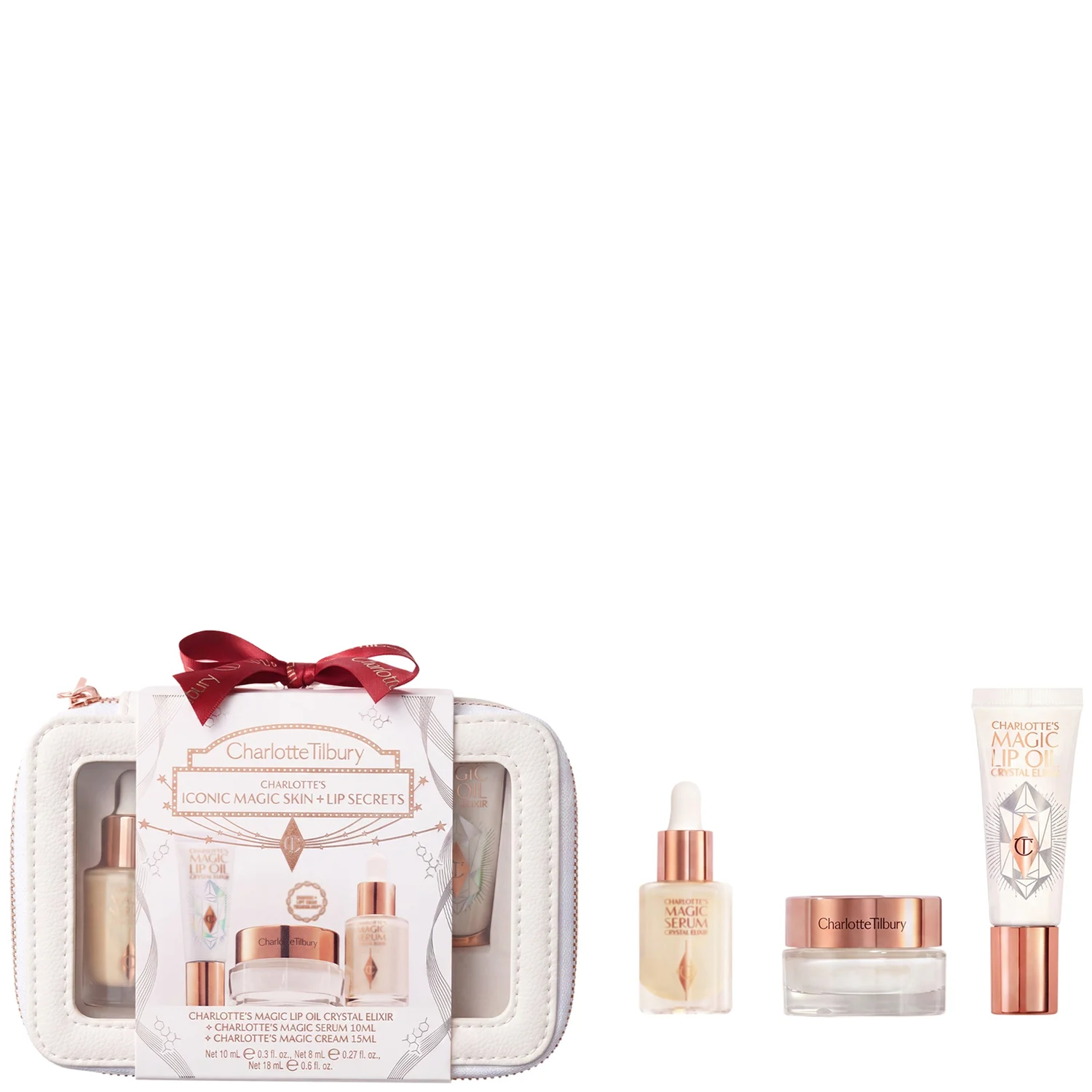 Charlotte Tilbury Charlotte's Iconic Magic Skin + Lip Secrets (Worth £98)