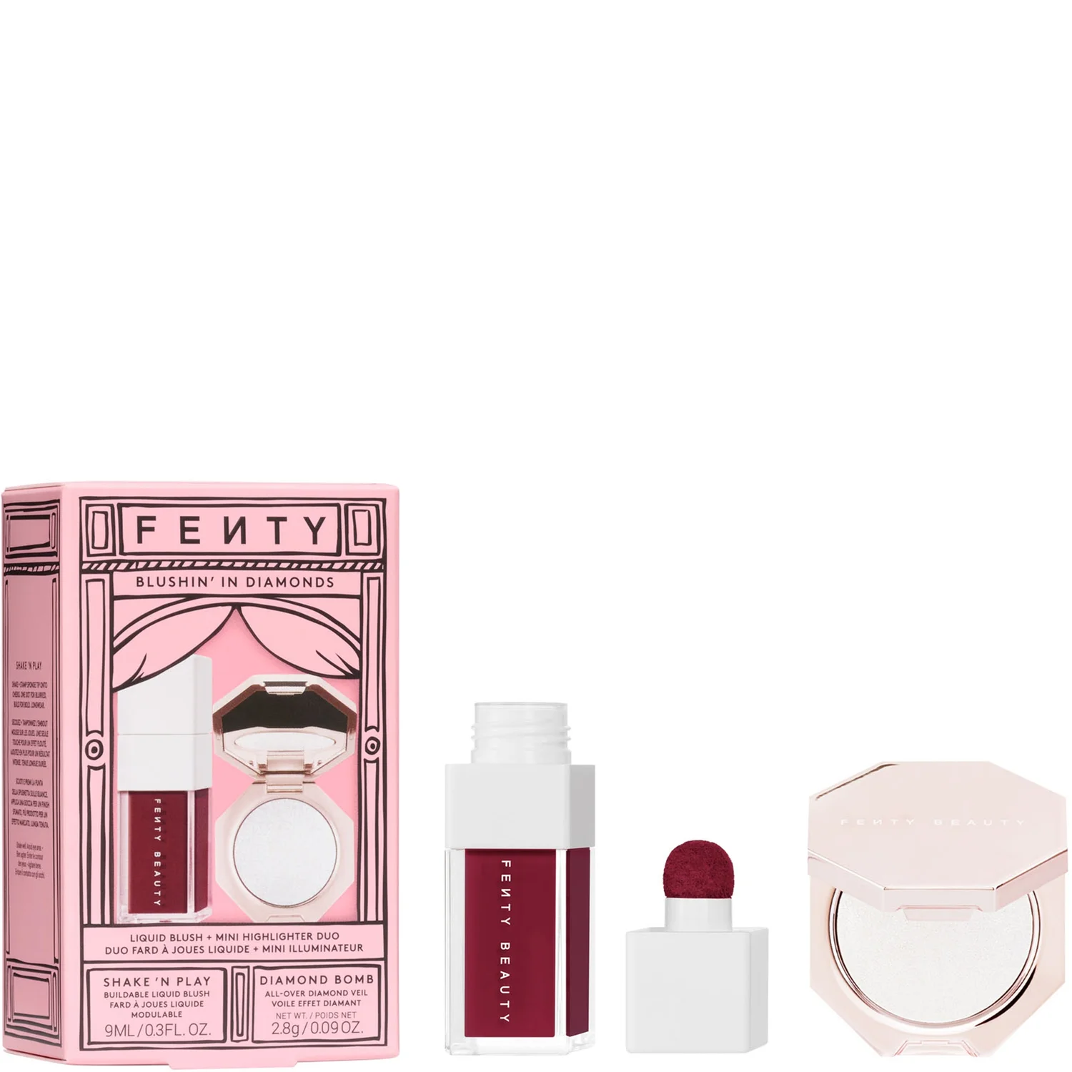 Fenty Beauty Blushin' Diamonds 2-Piece Face Set (Worth £42)