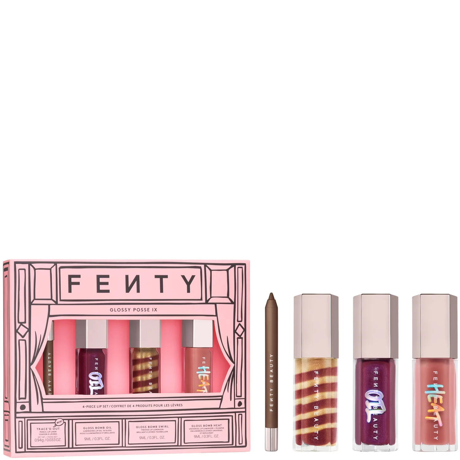 Fenty Beauty Glossy Posse IX (Worth £81.16)