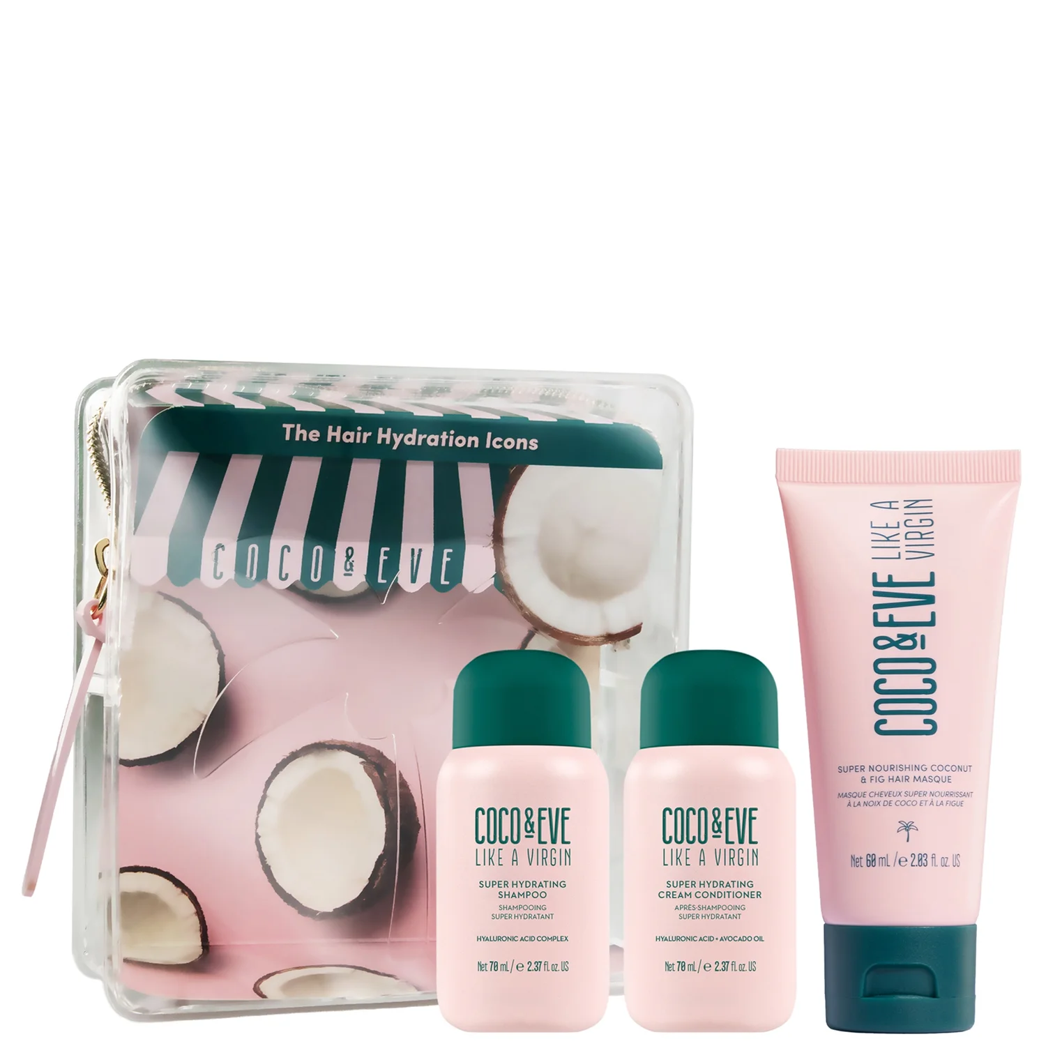 Coco & Eve The Hair Hydration Icons (Worth £35)