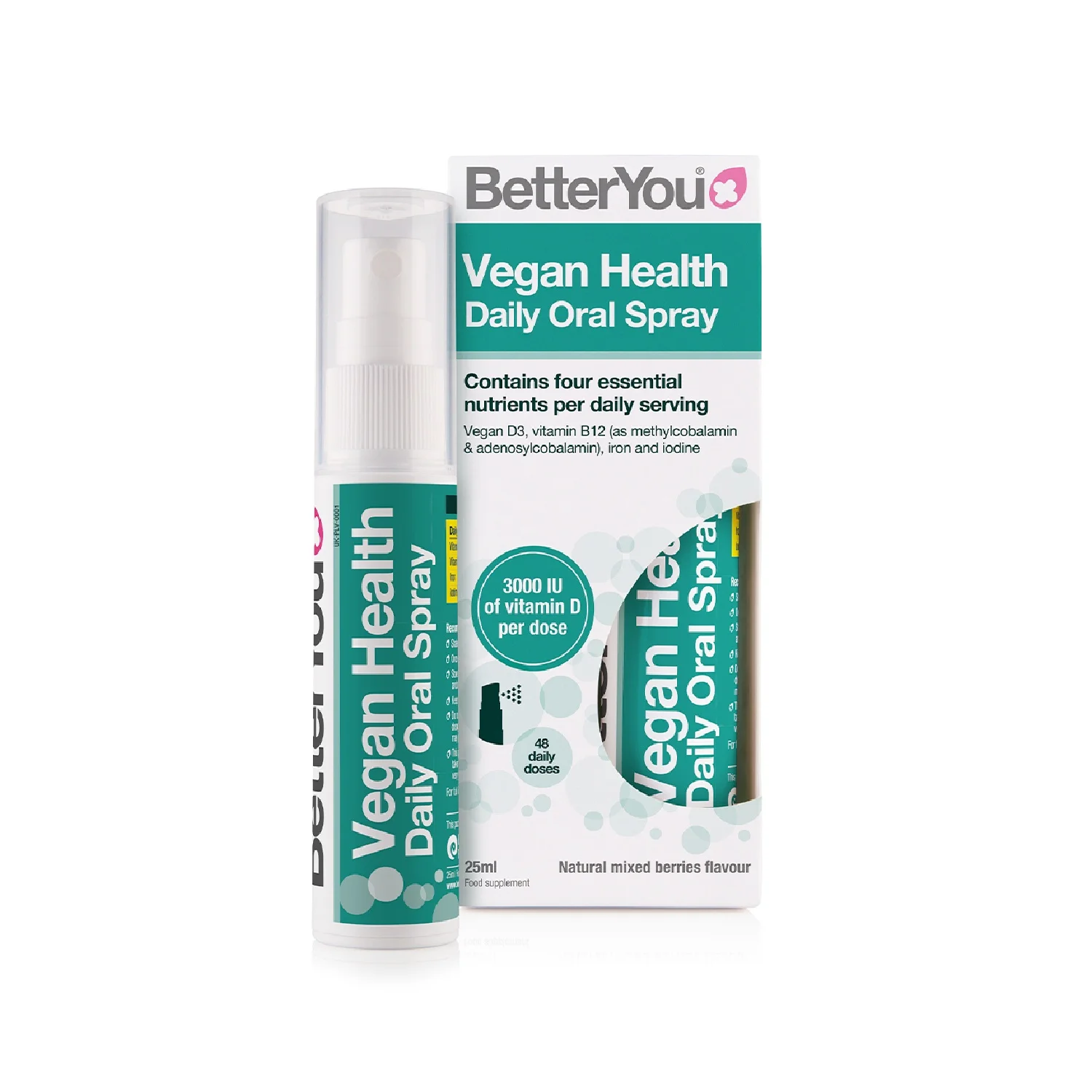 BetterYou Vegan Health Oral Spray 25ml