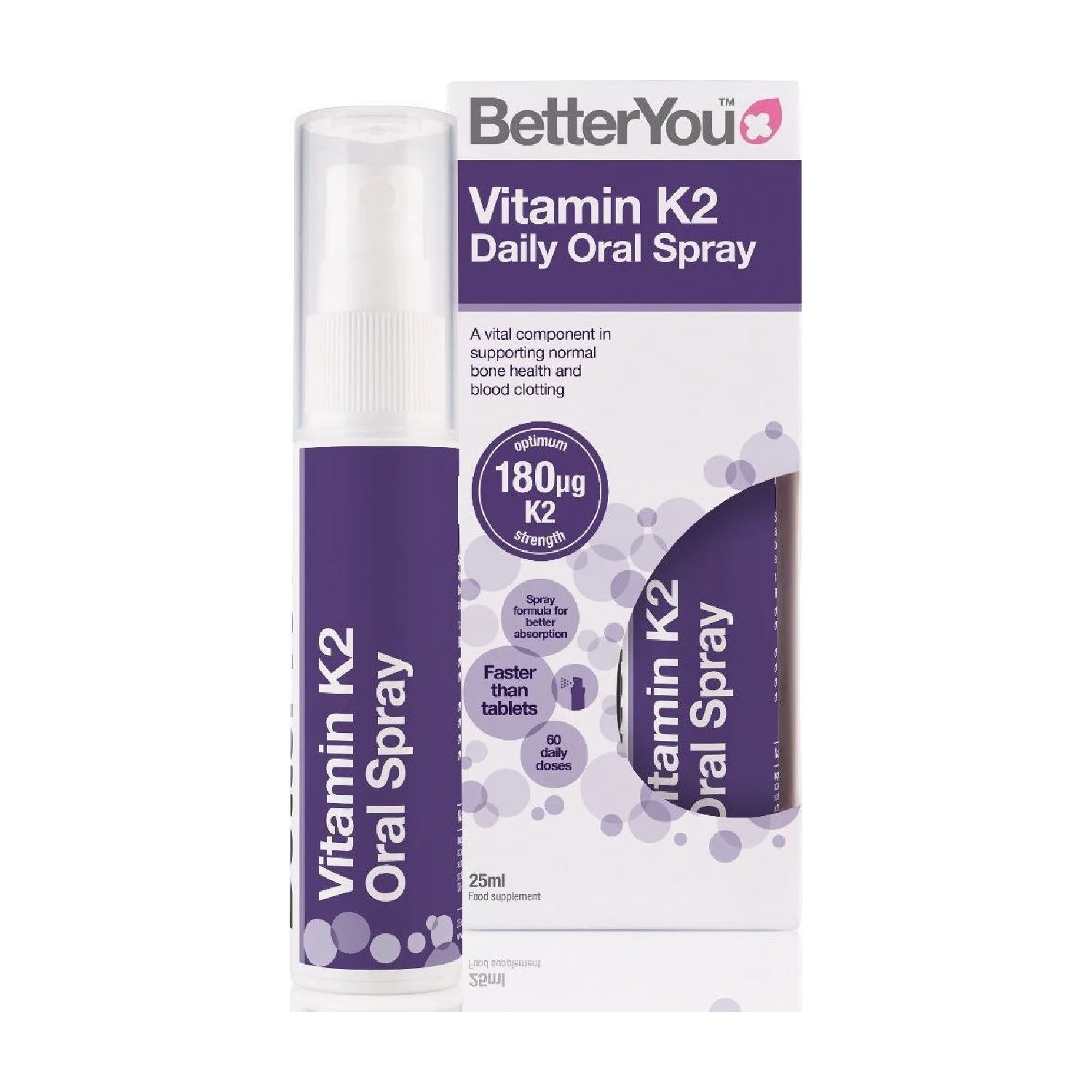 BetterYou Vitamin K2 Oral Spray 25ml