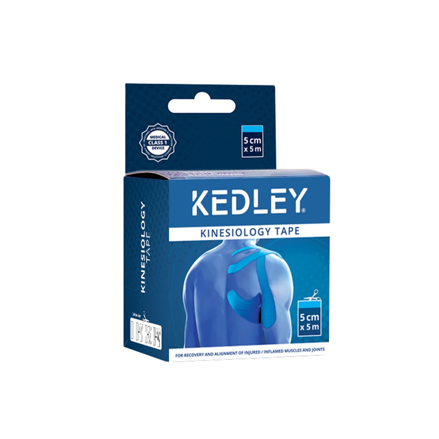 Kedley Kinesiology Tape Blue