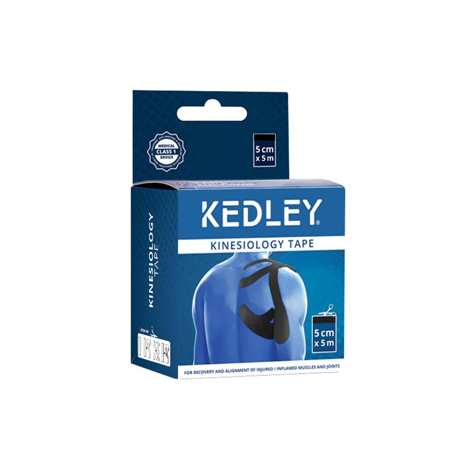 Kedley Kinesiology Tape Black
