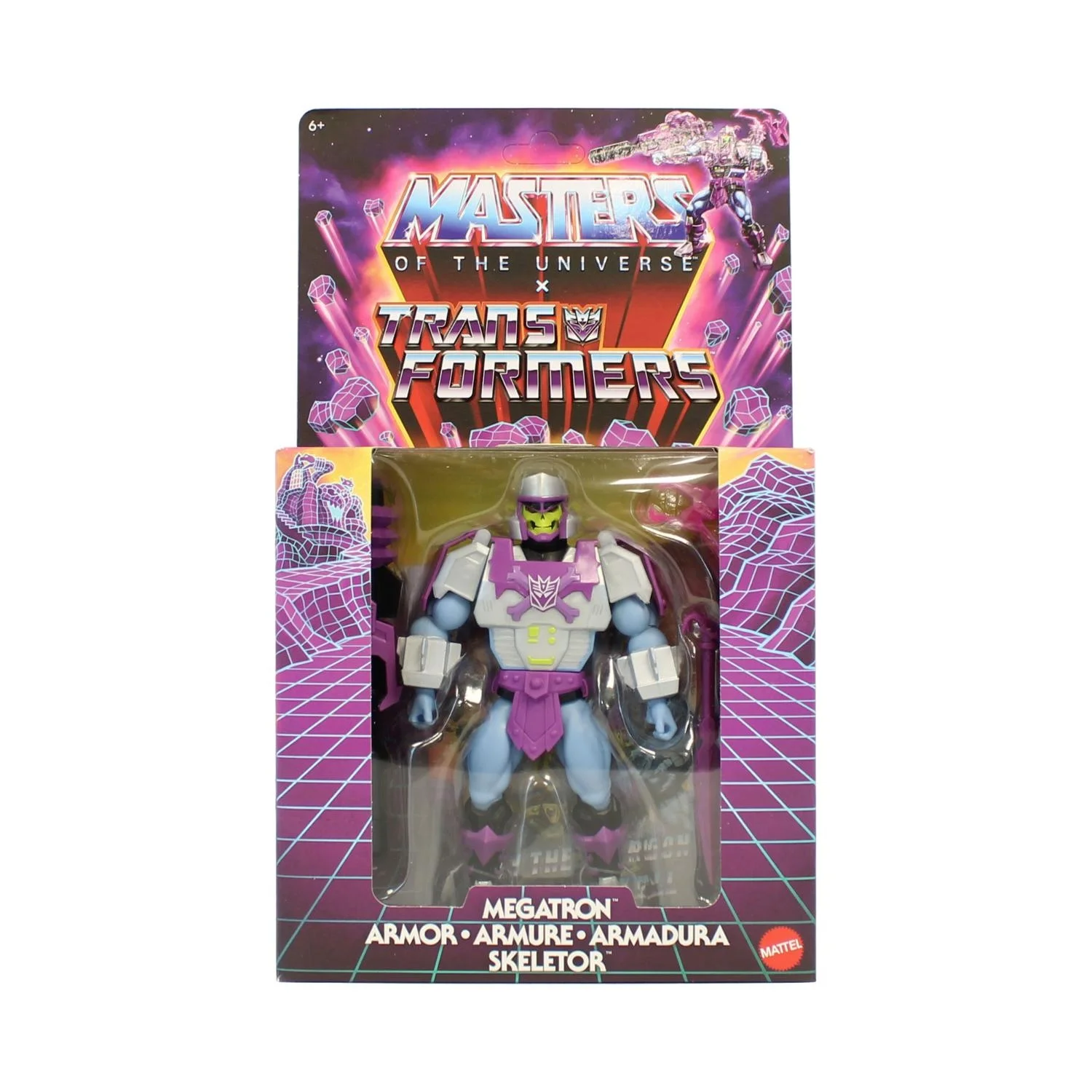 Masters Of The Universe x Transformers Megatron Skeletor