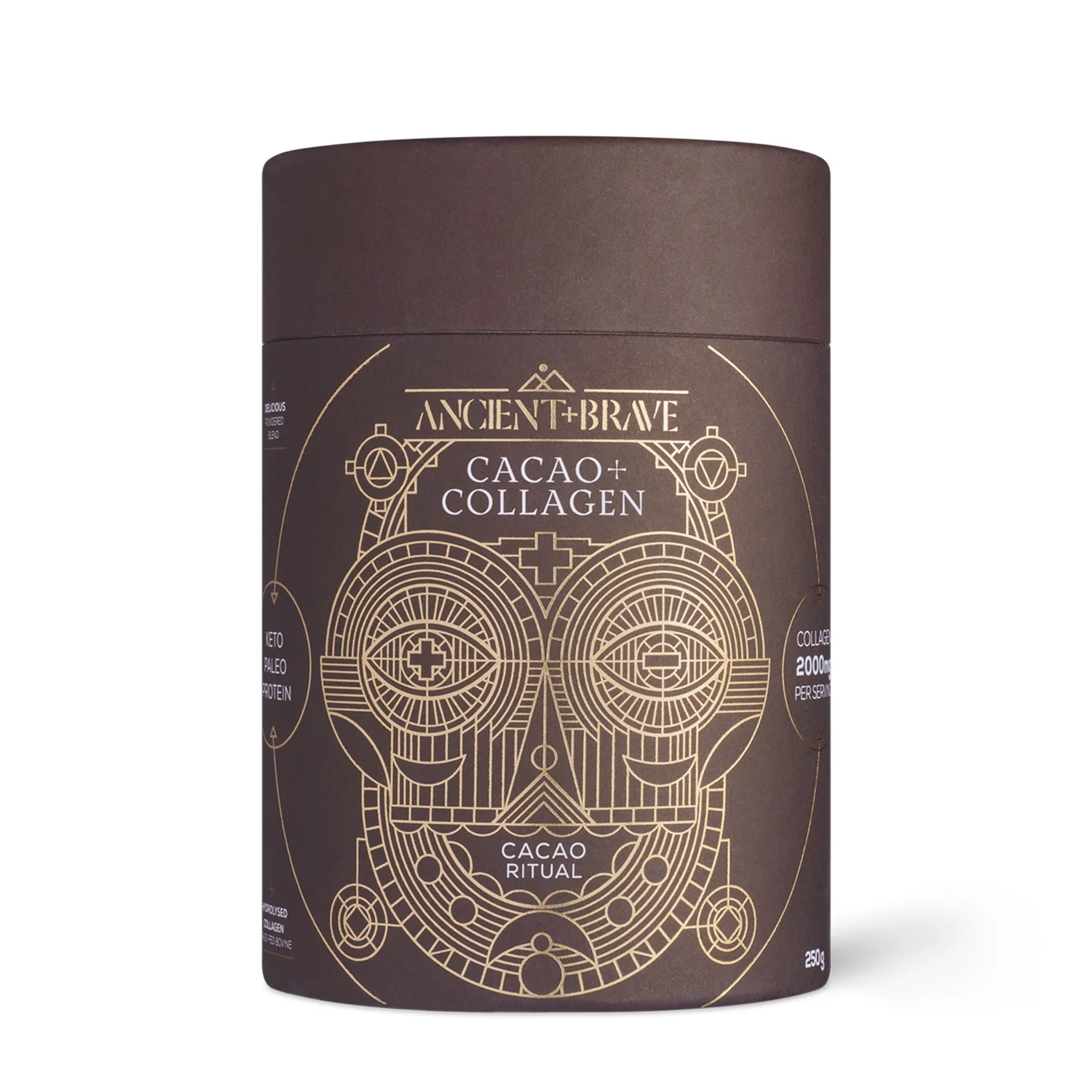 Ancient + Brave Cacao + Collagen 250g