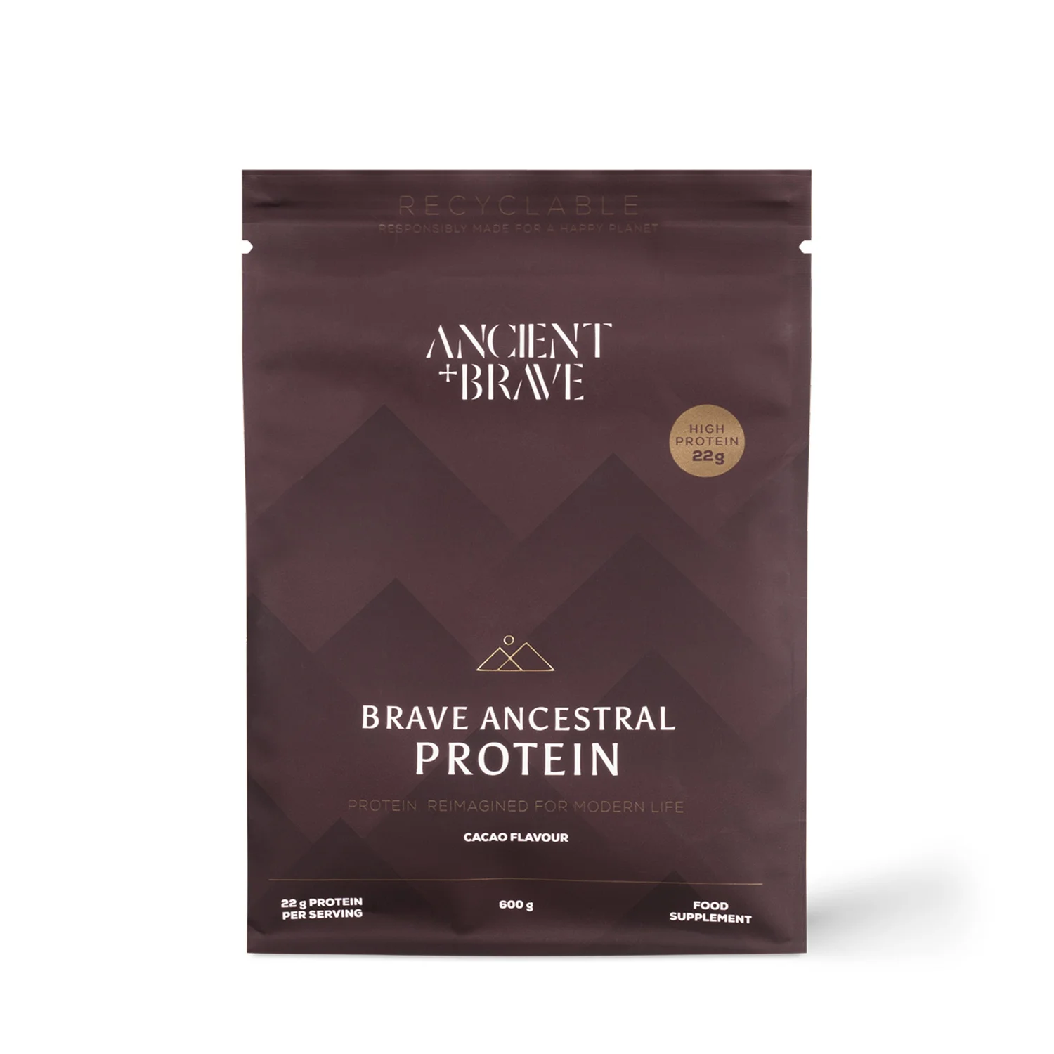 Ancient + Brave Brave Ancestral Protein Powder 600g