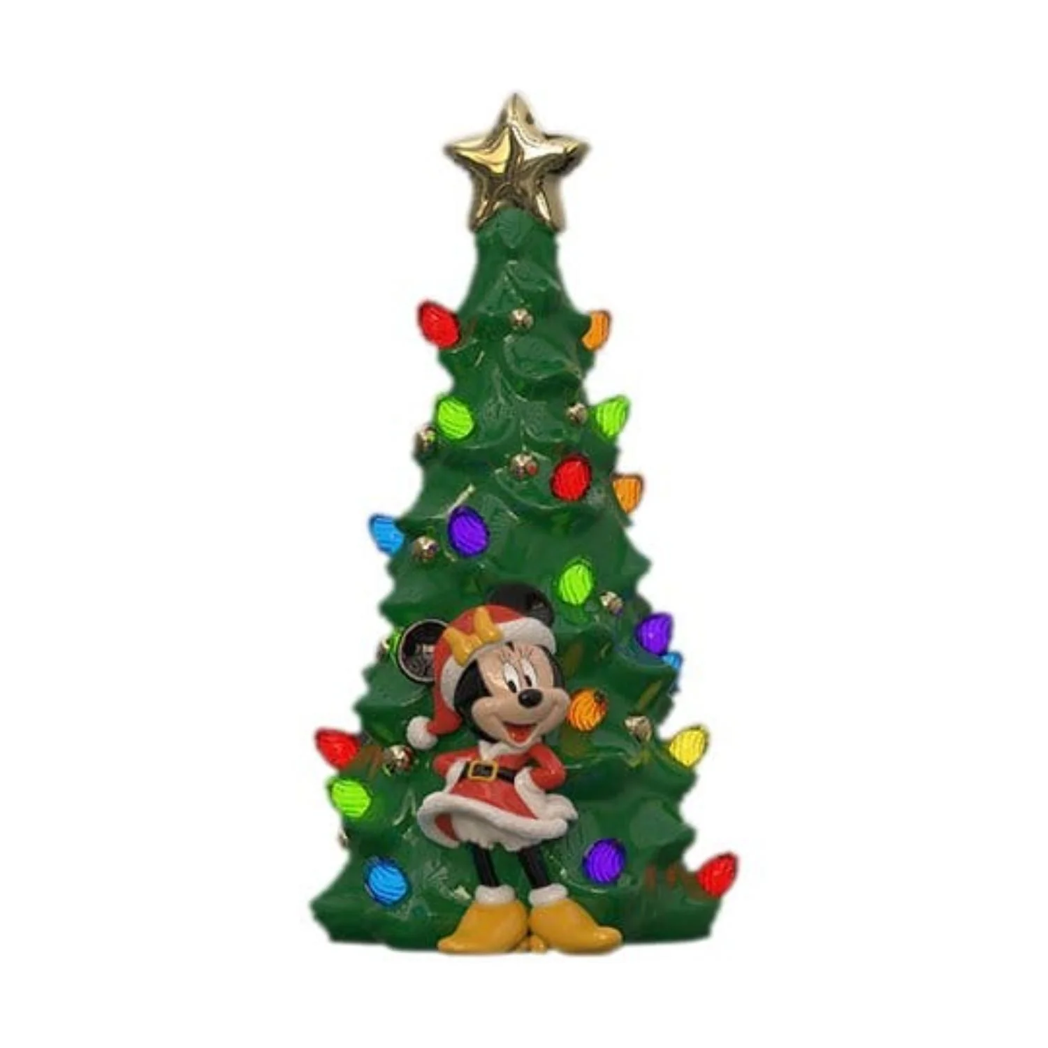 Disney Ceramic Christmas Tree with Lights Minnie Mouse 15 cm