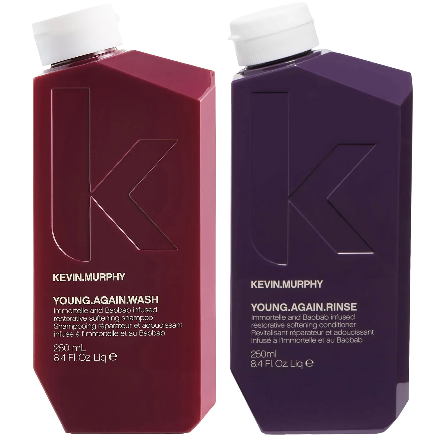 KEVIN.MURPHY Young.Again Wash and Young.Again Rinse Shampoo and Conditioner duo