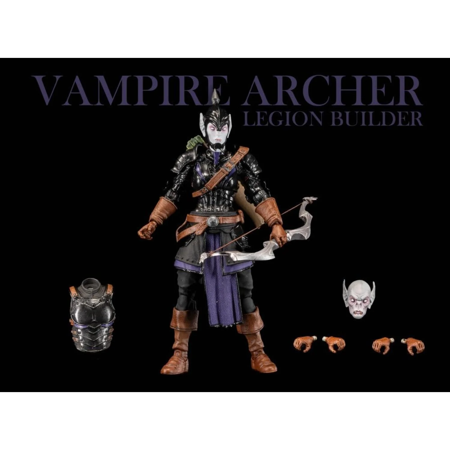 Mythic Legions: Reinforcement 3 Vampire Archer Legion Builder Action Figure