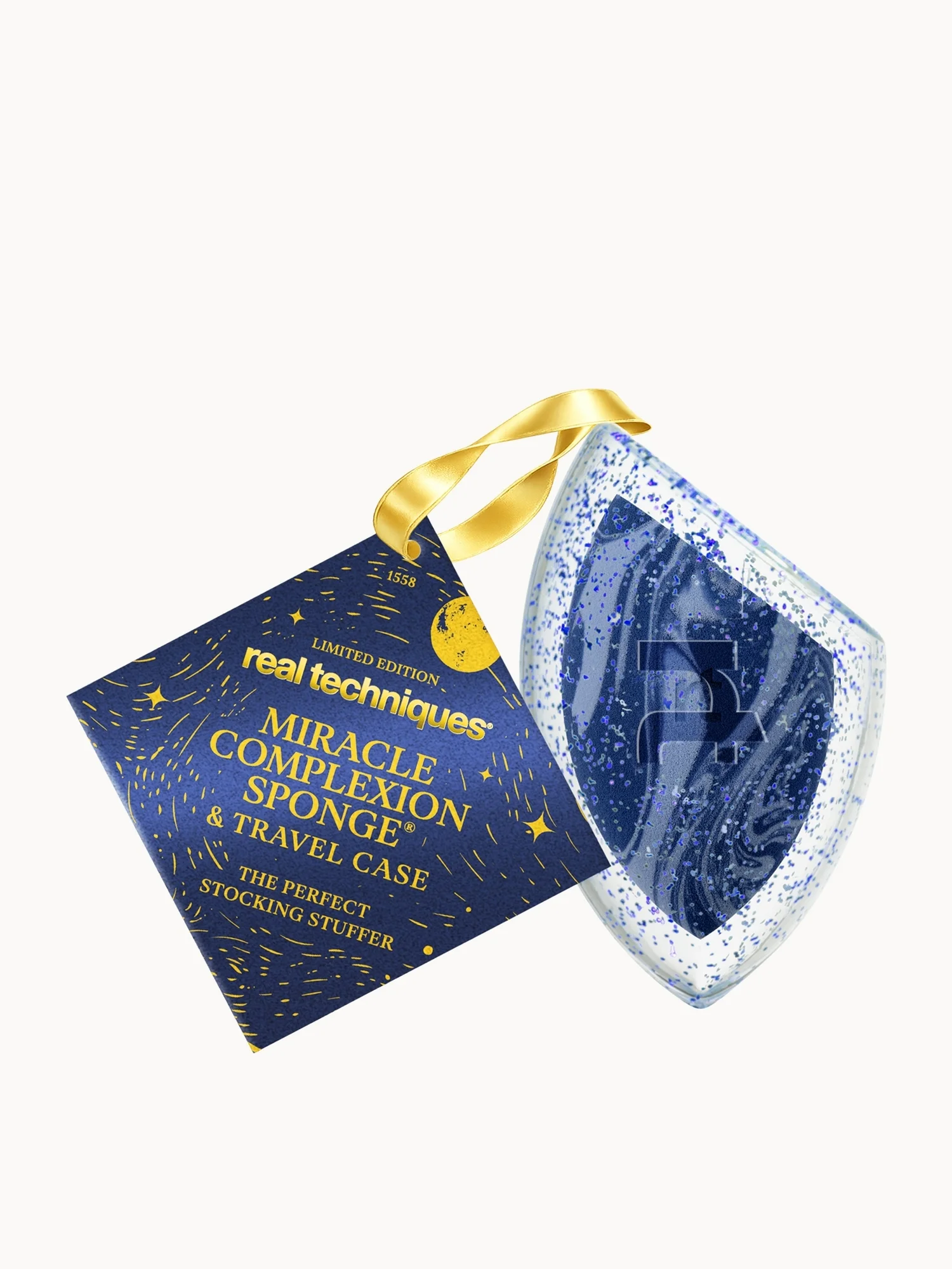 REAL TECHNIQUES MIRACLE COMPLEXION SPONGE + TRAVEL CASE