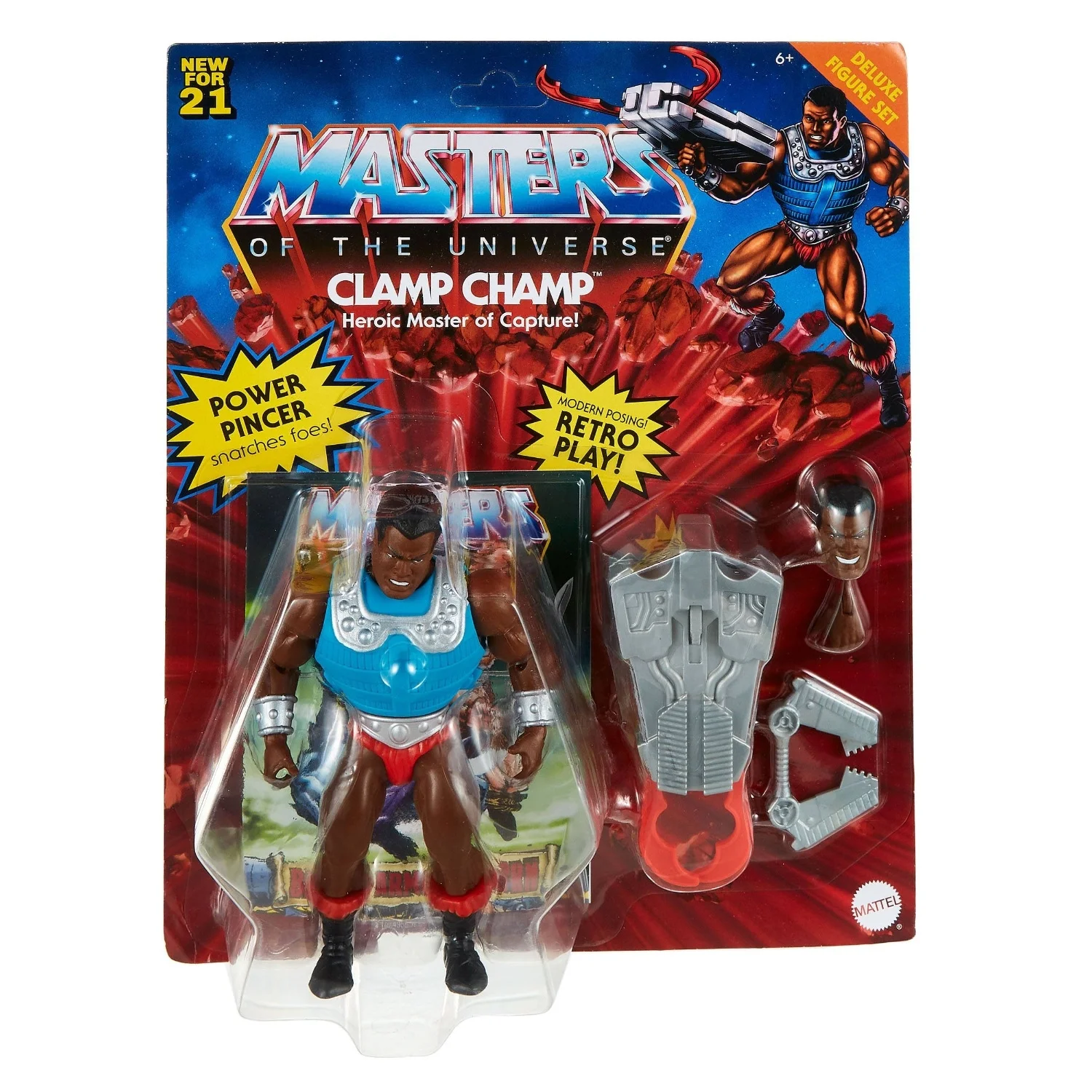 Masters of the Universe Origins Clamp Champ Deluxe Figure Set