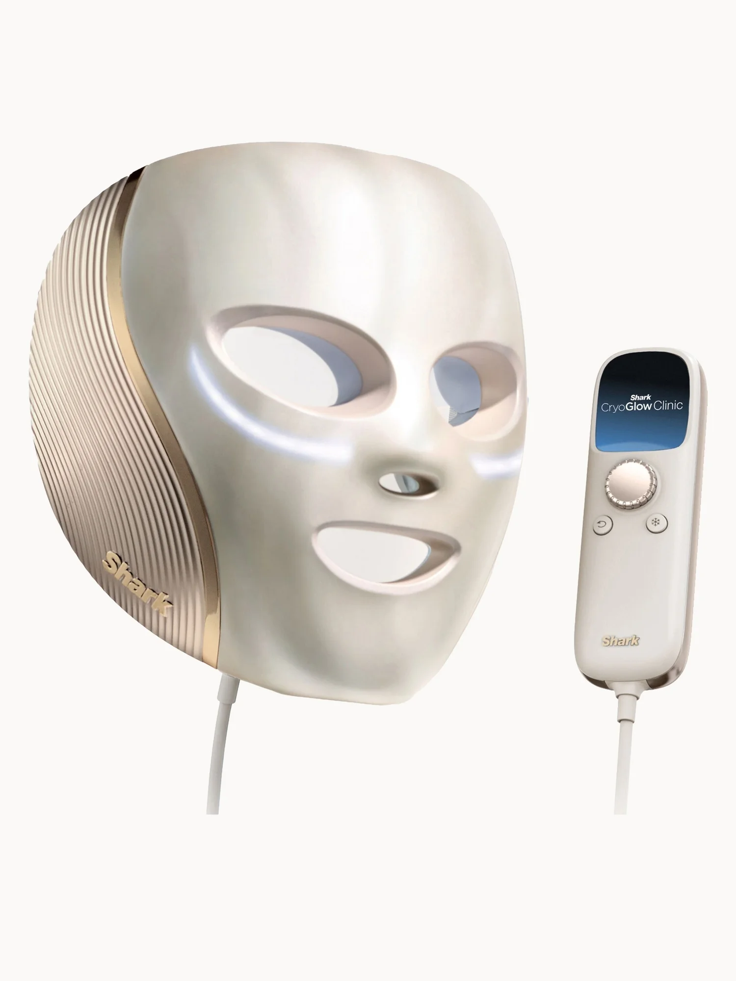 Shark CryoGlow Clinic Under-Eye Contrast Therapy & LED Anti-Ageing & Blemish Clearing Mask, view 1