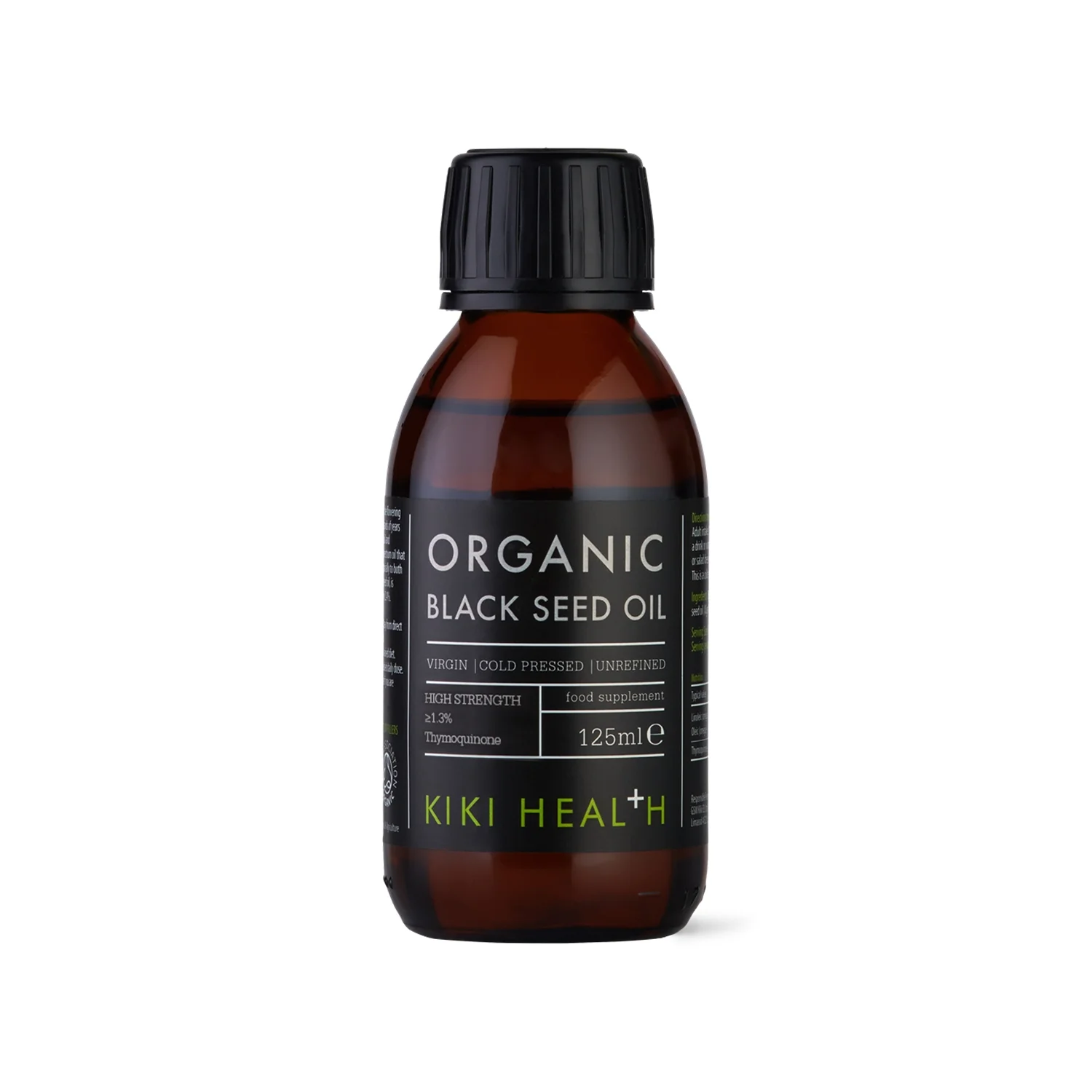 KIKI Health Organic Black Seed Oil - 125ml