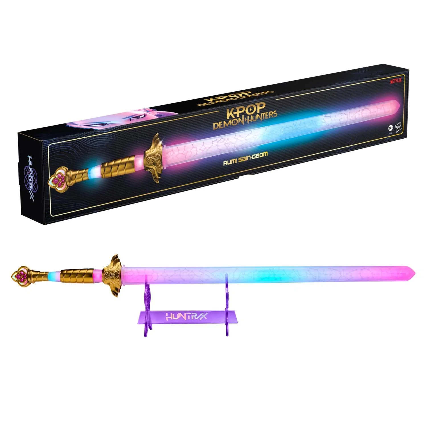 KPop Demon Hunters Rumi Sain-Geom Premium Electronic Sword with Interactive LEDs and
