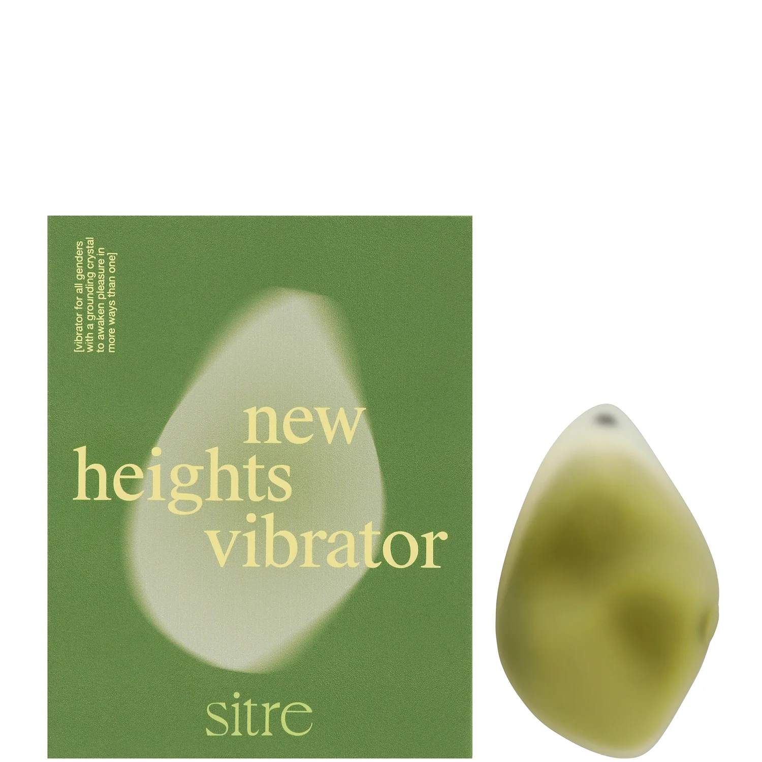 Sitre New Heights - vibrator with smoky quartz crystal