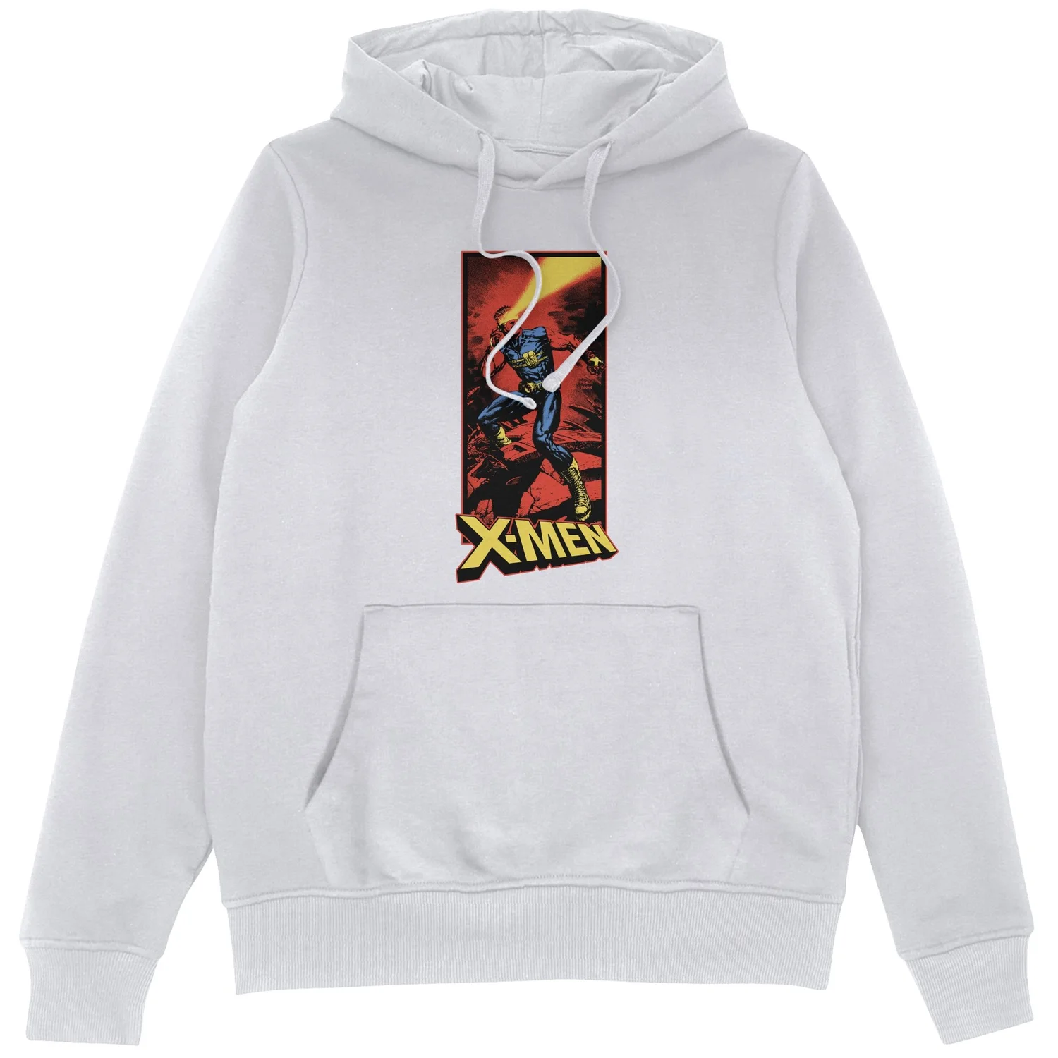 X-Men Cyclops Energy Beam Hoodie White
