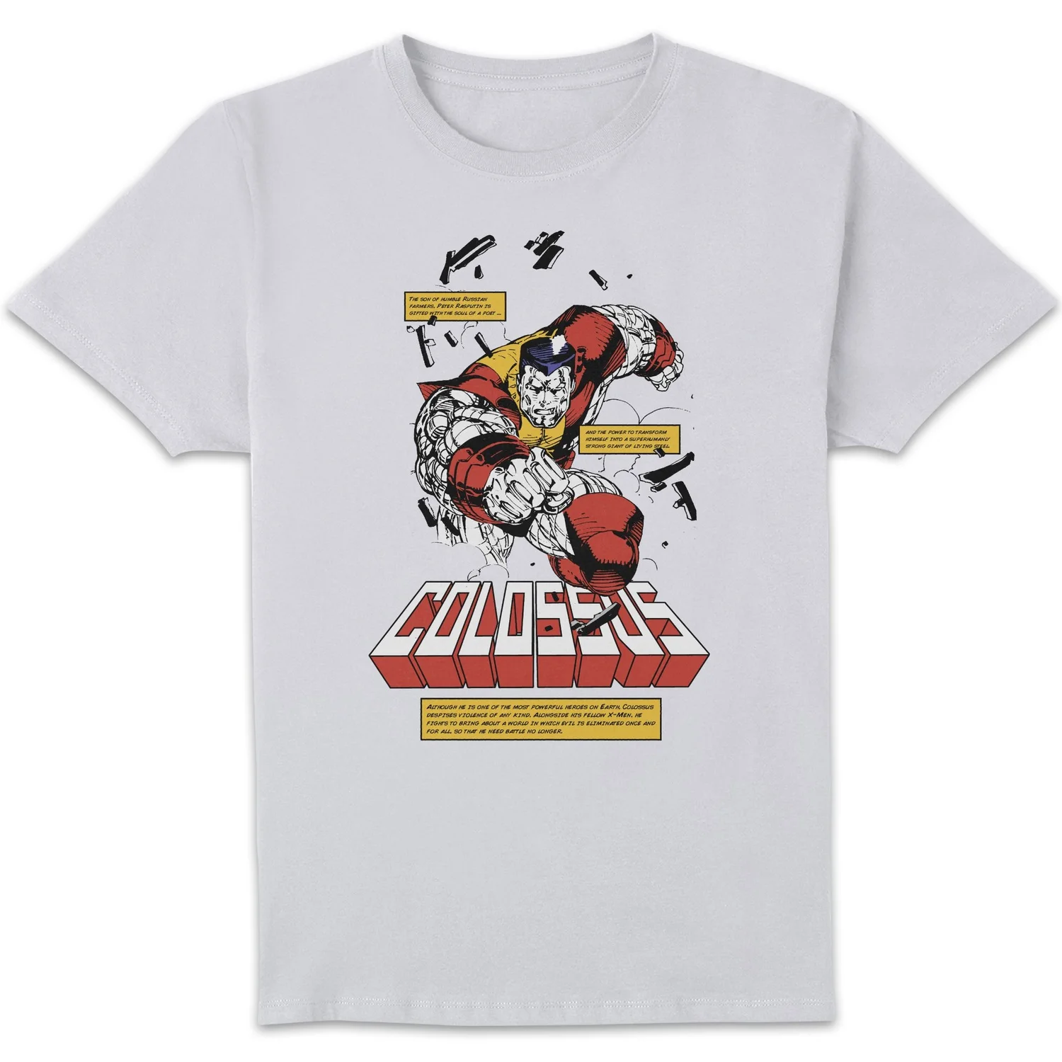 X-Men Colossus Bio T-Shirt White