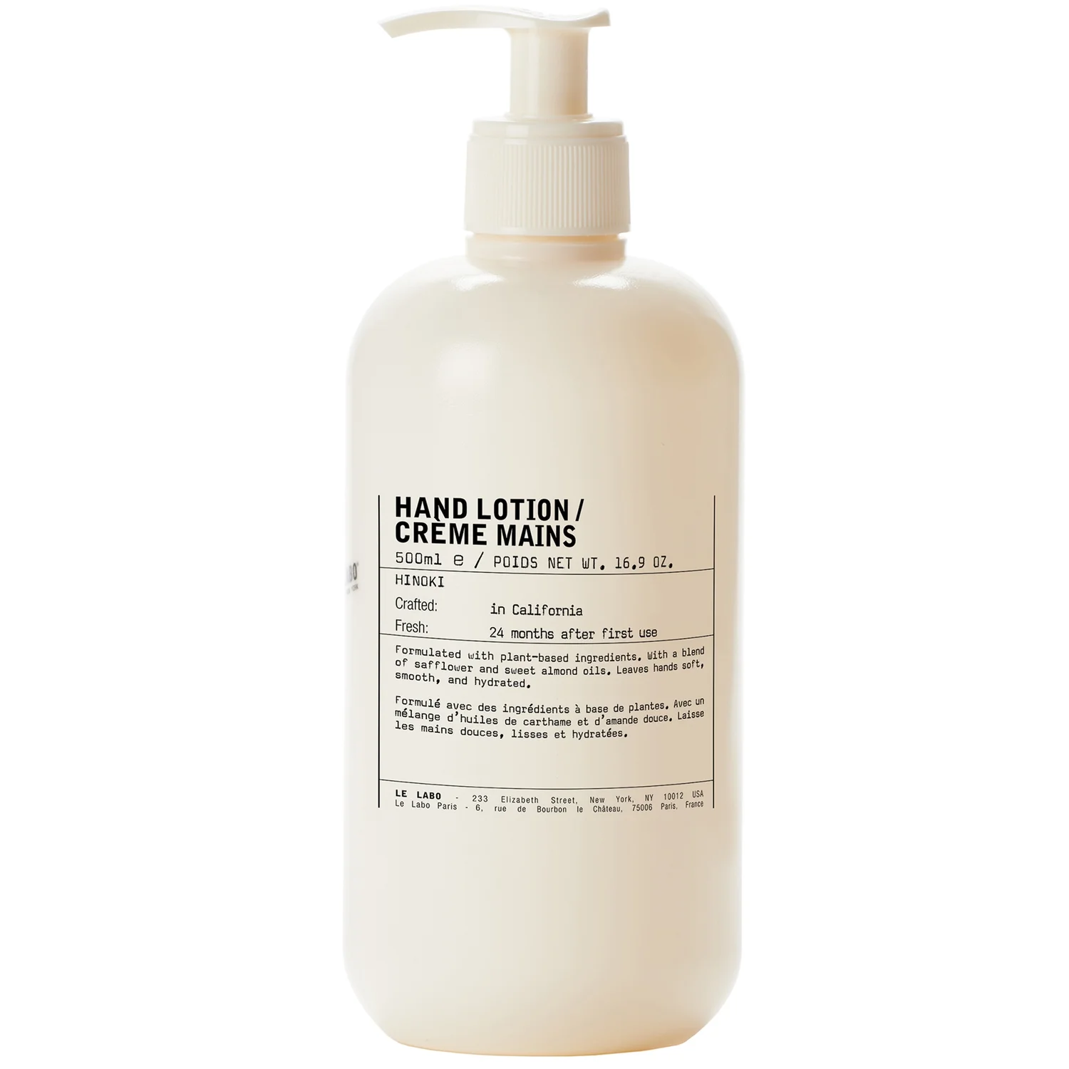 Le Labo Hinoki Hand Lotion 250ml
