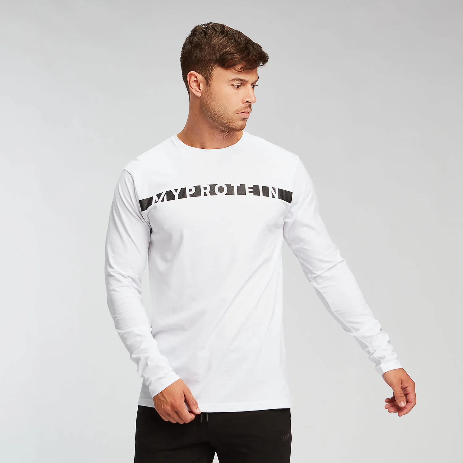 MP Men's The Original Long Sleeve T-Shirt - White MP Men's The Original Long Sleeve T-Shirt - White