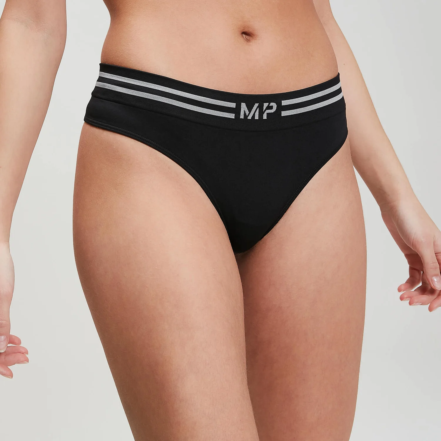 MP Women's Seamless Thong - Black