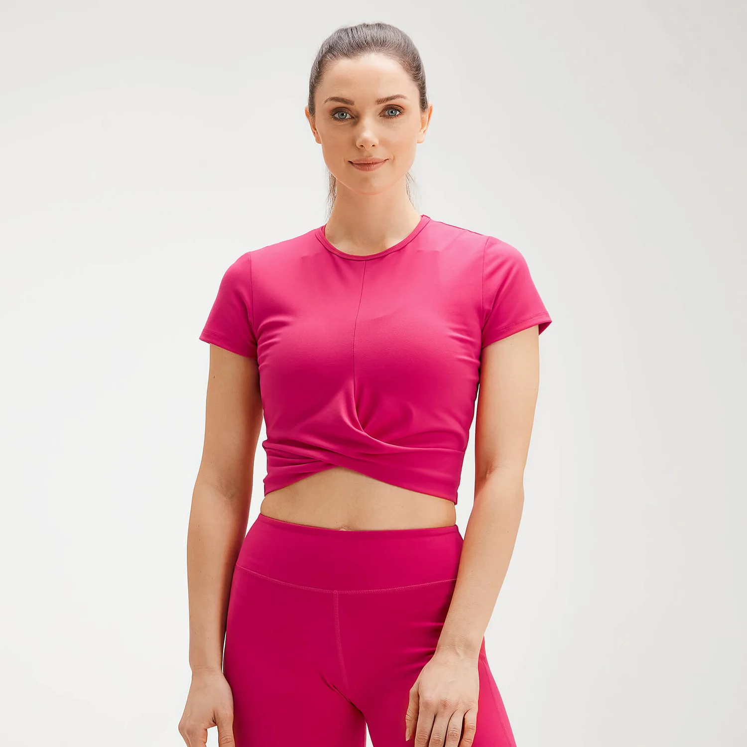 MP Women's Power Short Sleeve Crop Top MP Women's Power Short Sleeve Crop Top