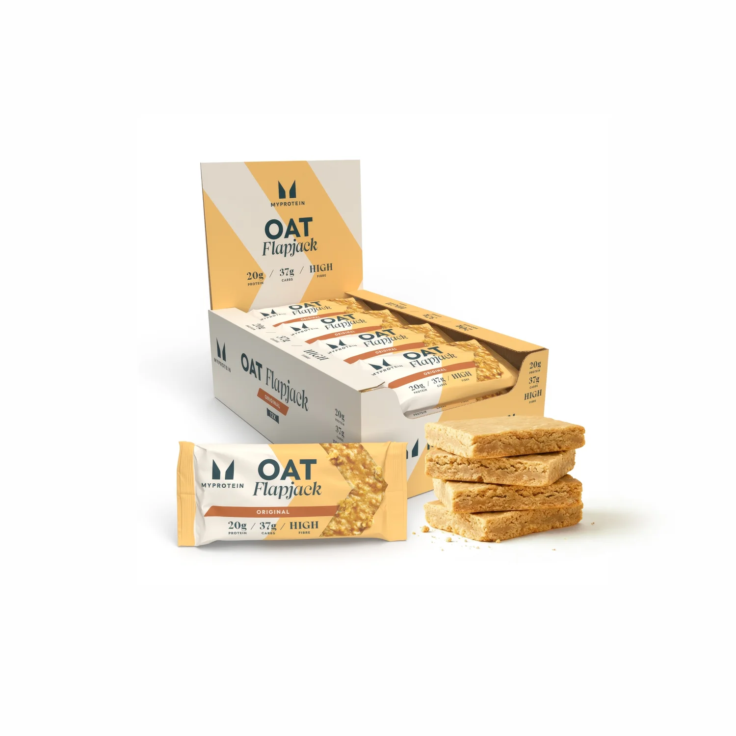 Oat Protein Flapjack Oat Protein Flapjack