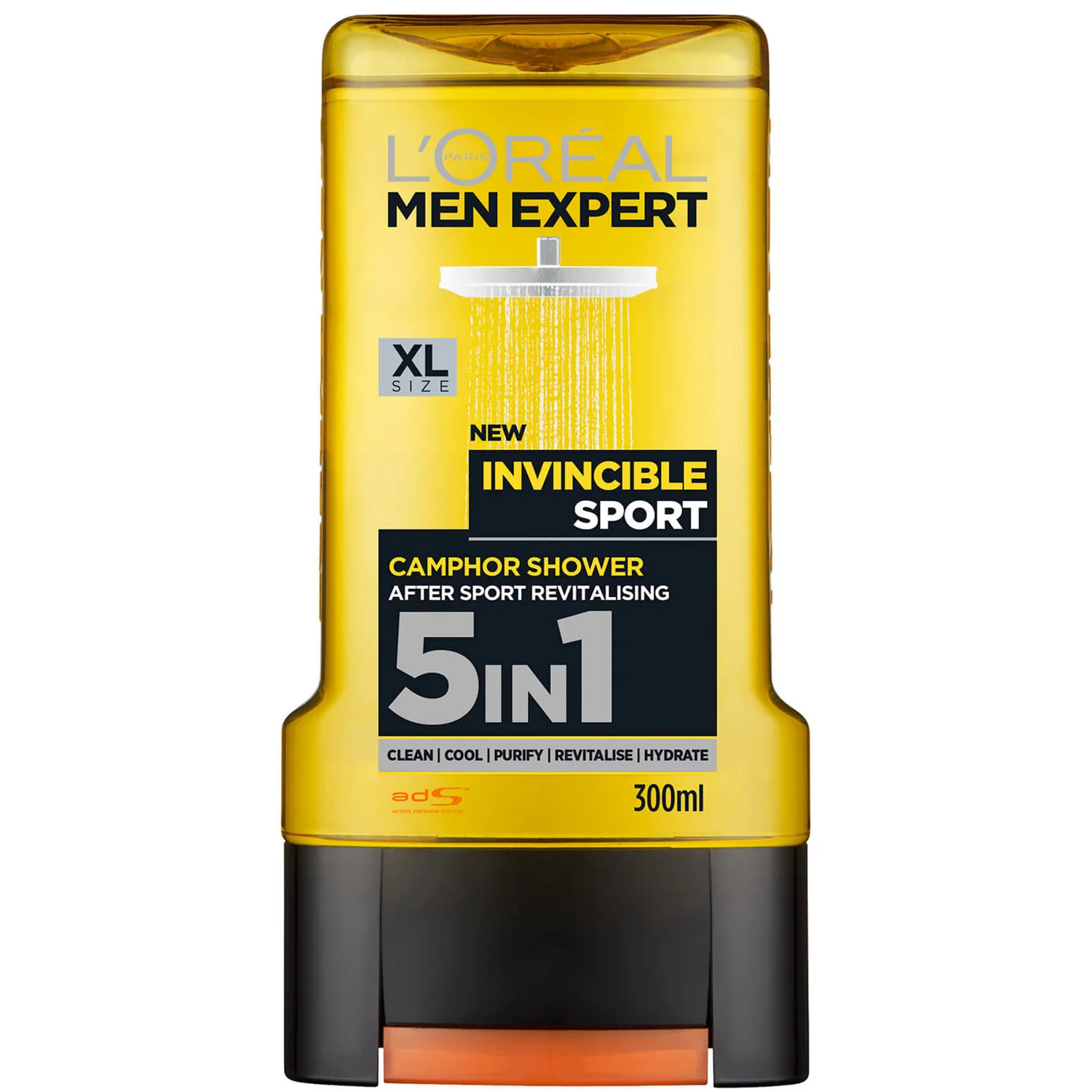 Invincible Sport 5 1 Shower Gel