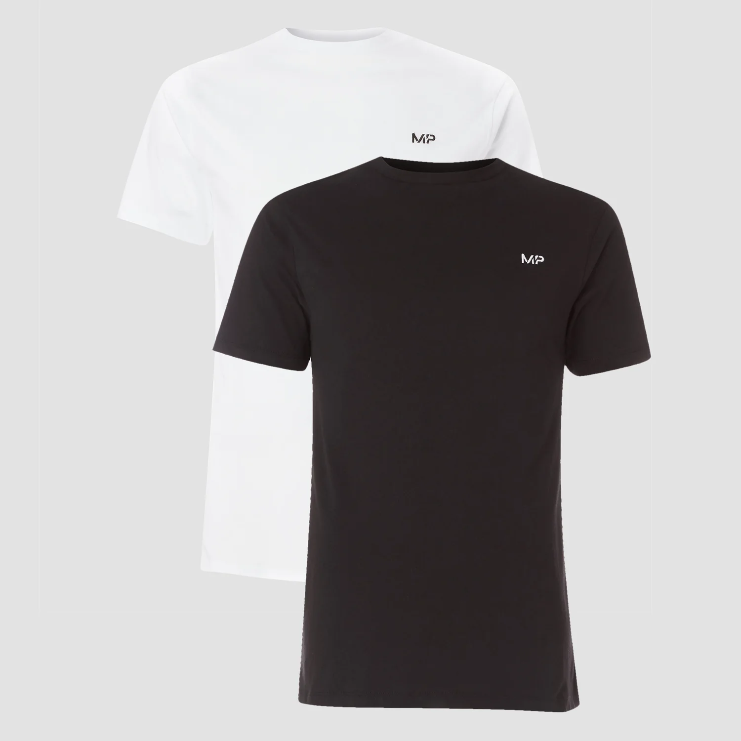 MP Men's Rest Day Short Sleeve T-Shirt - Black/White (2 Pack) MP Men's Rest Day Short Sleeve T-Shirt - Black/White (2 Pack)