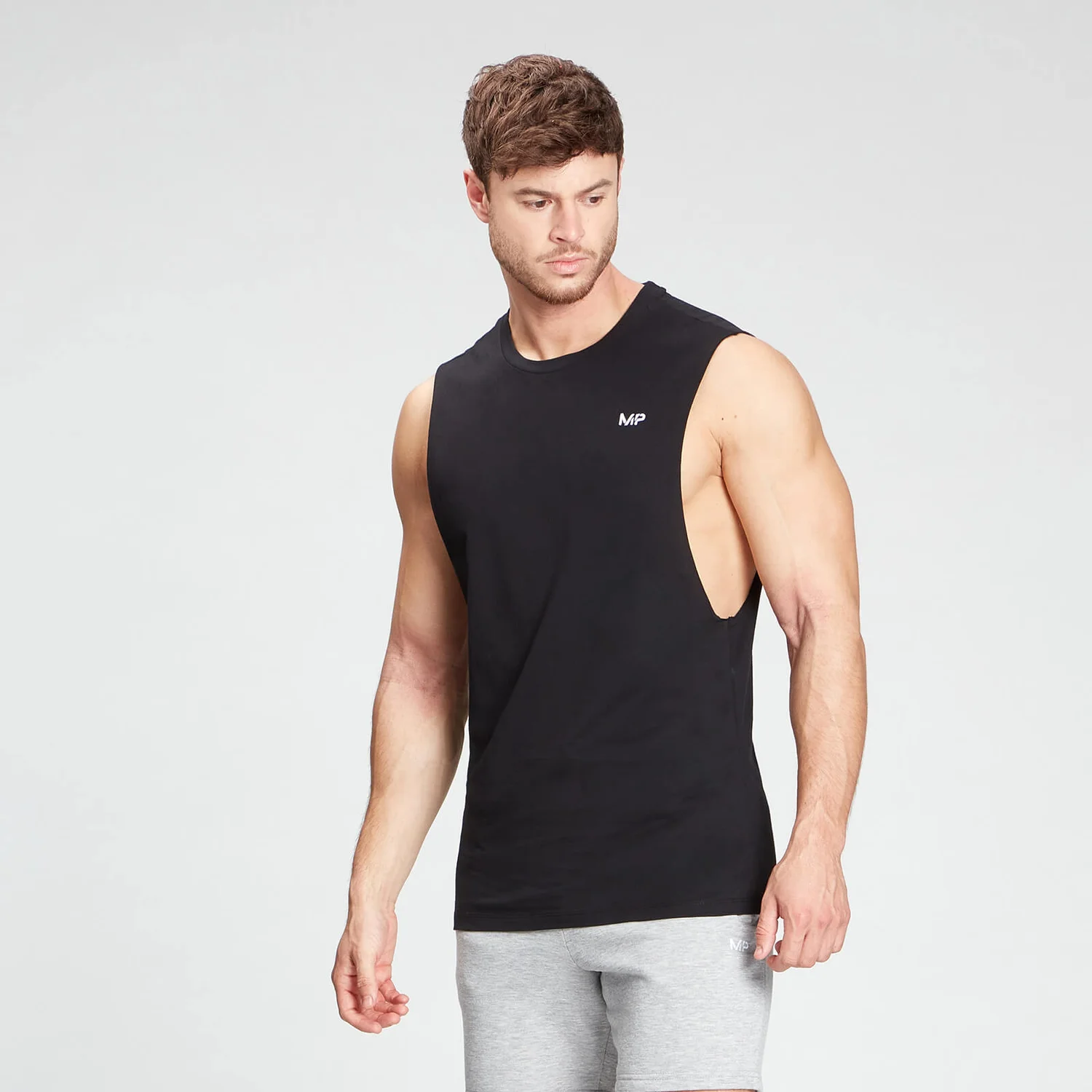 MP Men's Rest Day Tank Top - Black/White (2 Pack) MP Men's Rest Day Tank Top - Black/White (2 Pack)