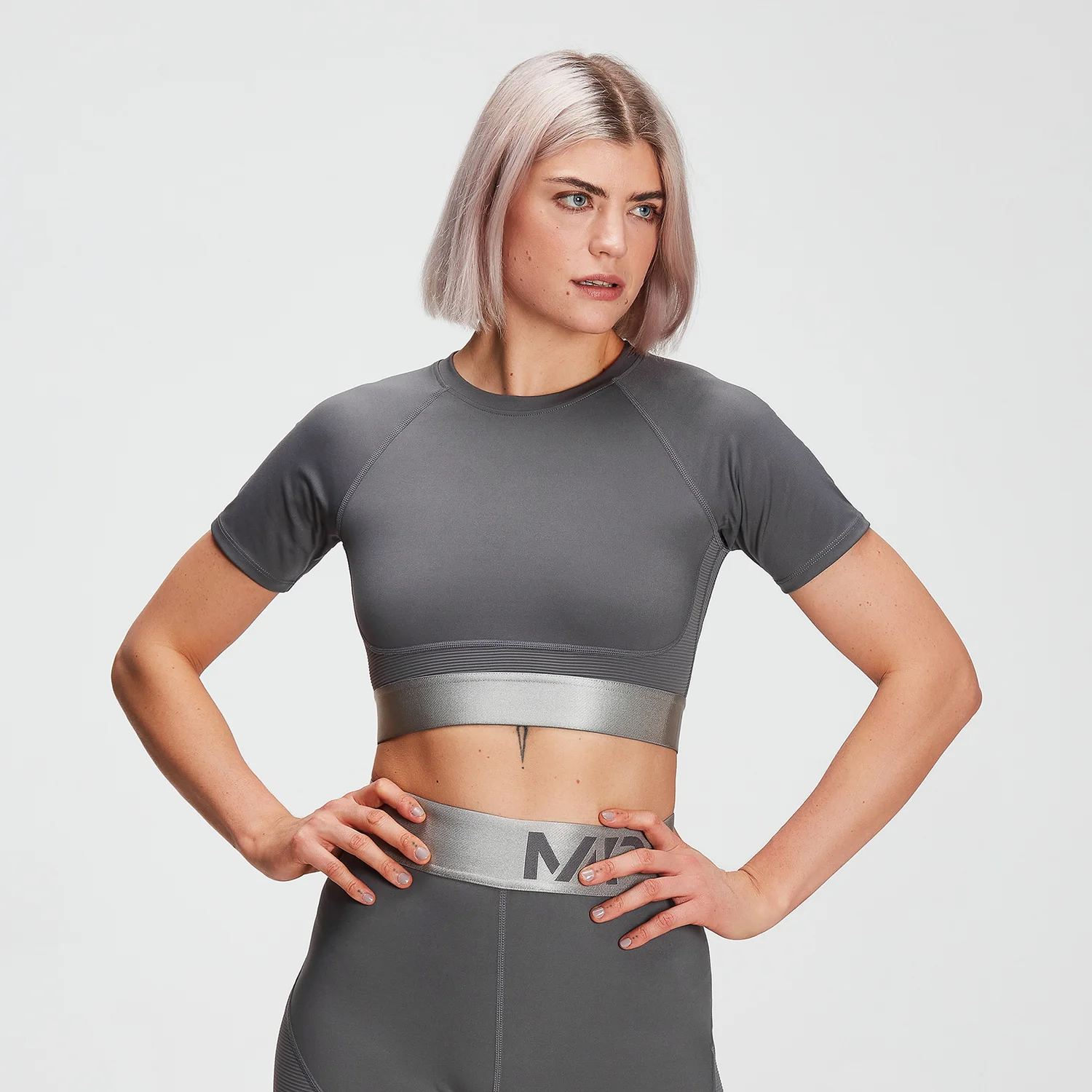 MP Women's Adapt Textured Crop Top MP Women's Adapt Textured Crop Top