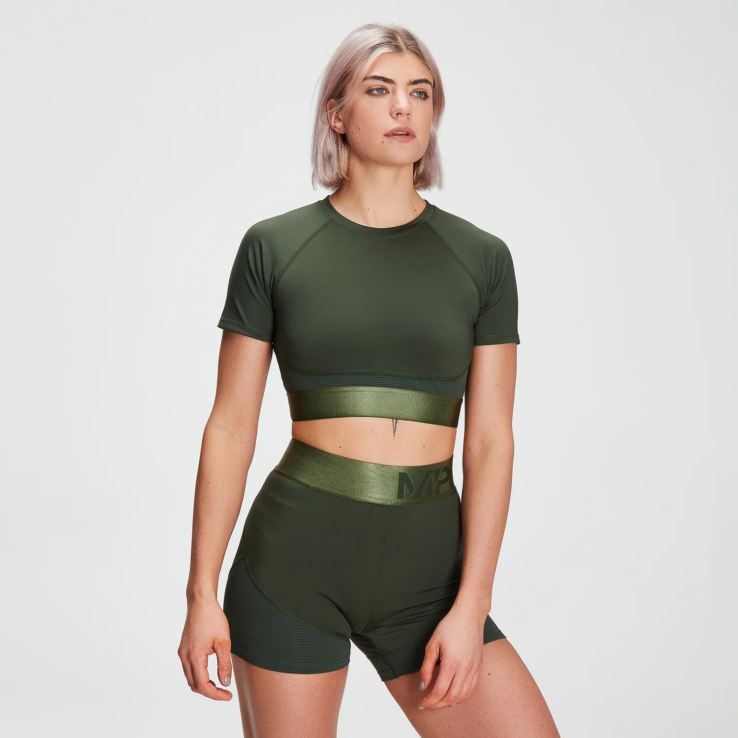 MP Women's Adapt Textured Crop Top MP Women's Adapt Textured Crop Top