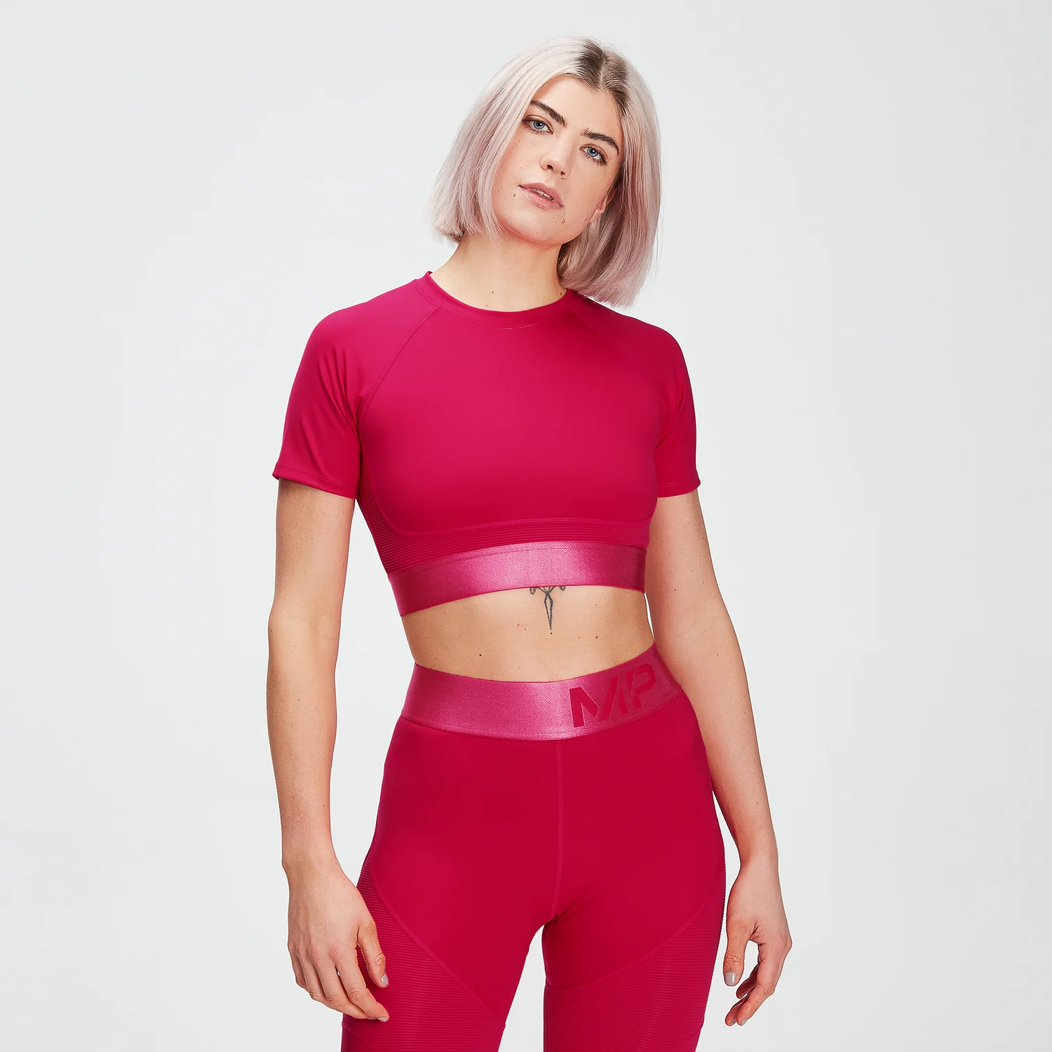 MP Women's Adapt Textured Crop Top MP Women's Adapt Textured Crop Top