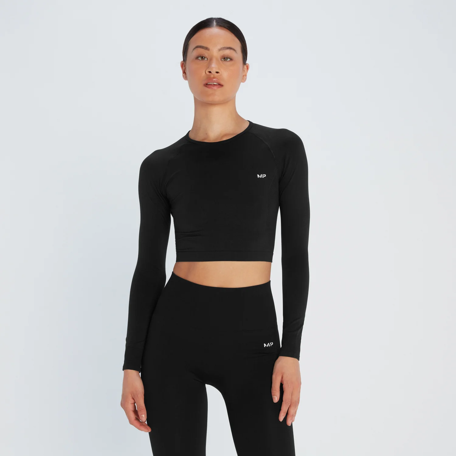 MP Women's Shape Seamless Long Sleeve Crop Top MP Women's Shape Seamless Long Sleeve Crop Top