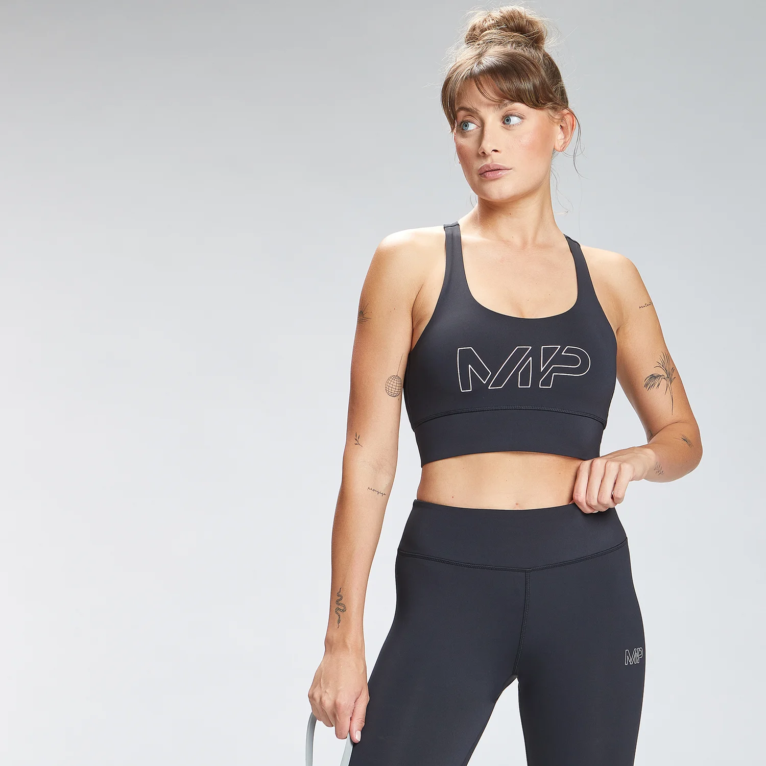 MP Women's Repeat Mark Graphic Training Sports Bra MP Women's Repeat Mark Graphic Training Sports Bra