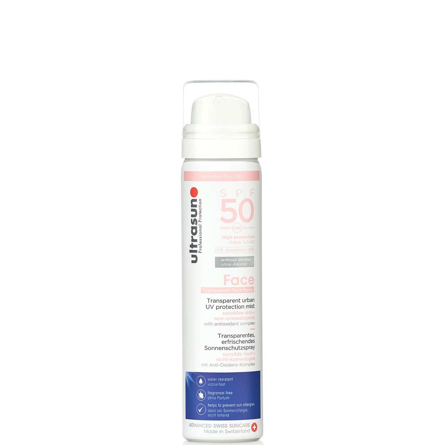 SPF50 UV Face & Scalp Mist