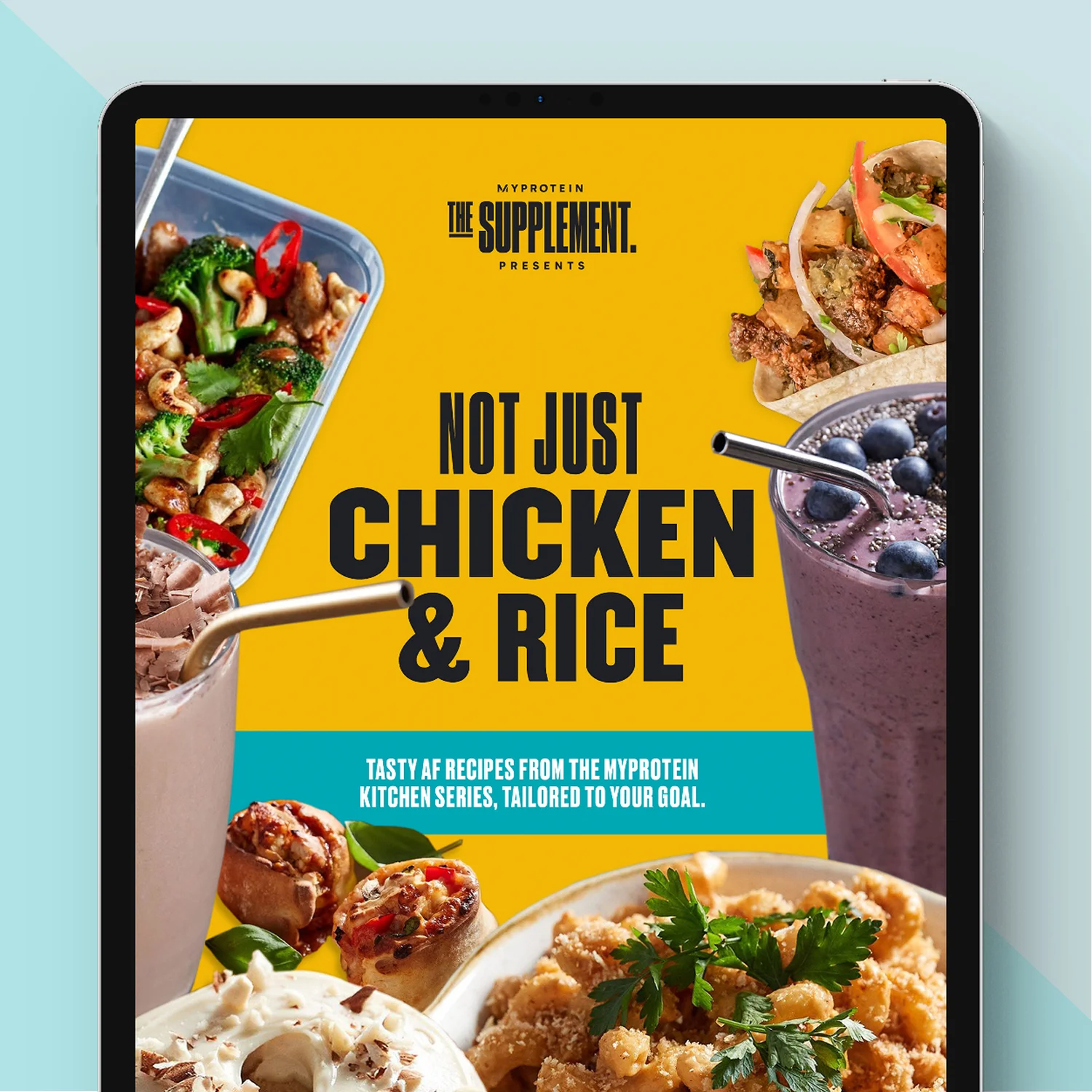 Digital Recipe Book Not Just Chicken & Rice + Digital Magazine Subscription