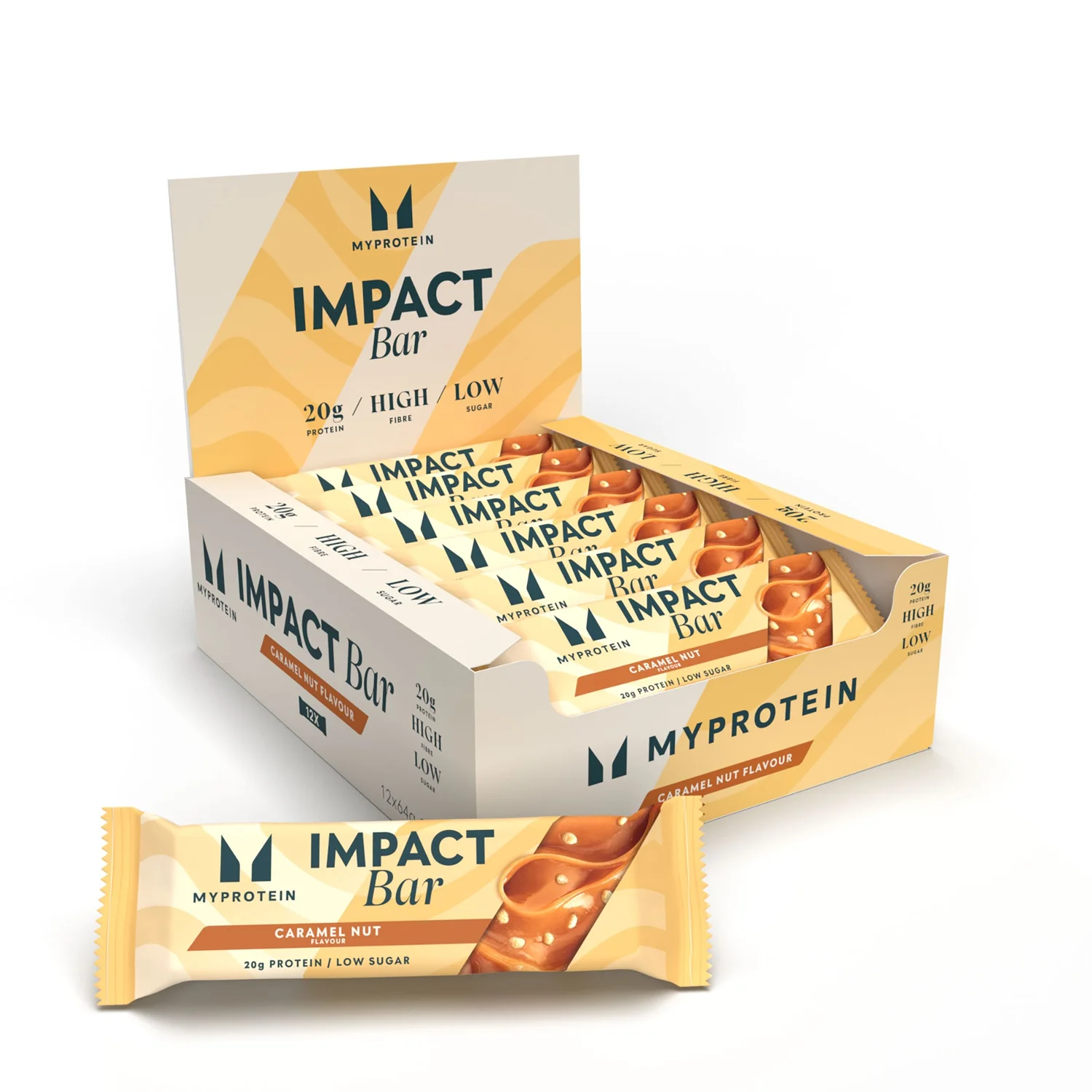 Impact Protein Bar - Caramel Nut Impact Protein Bar - Caramel Nut