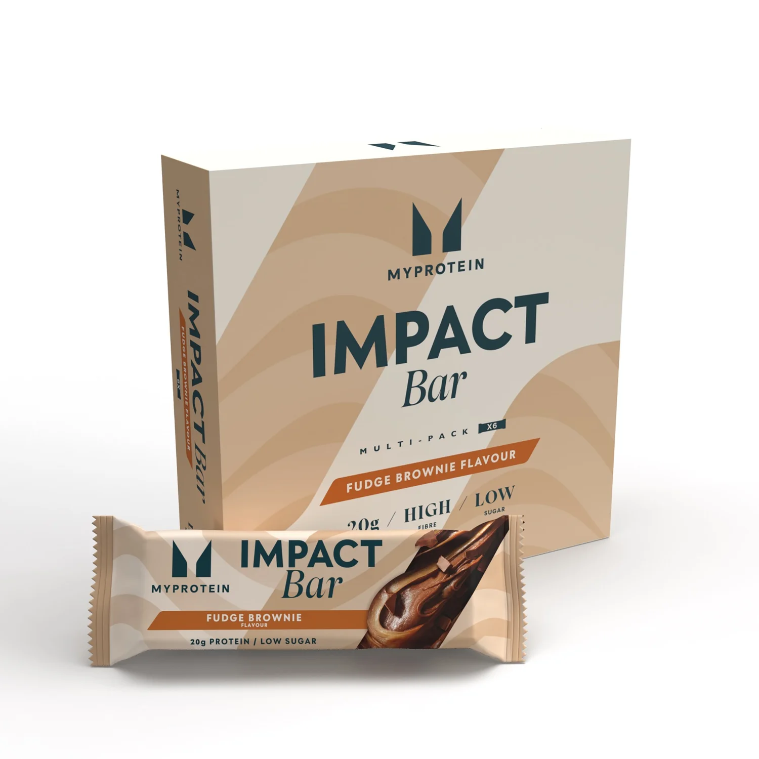 Impact Protein Bar - Fudge Brownie Impact Protein Bar - Fudge Brownie